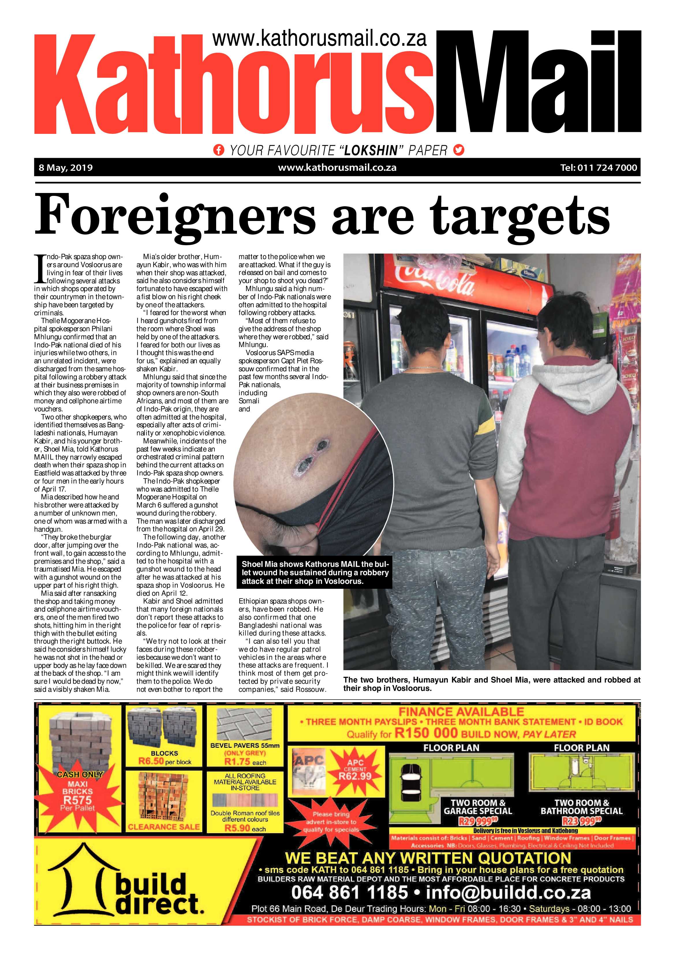 Kathorus Mail 08 May 2019 page 1