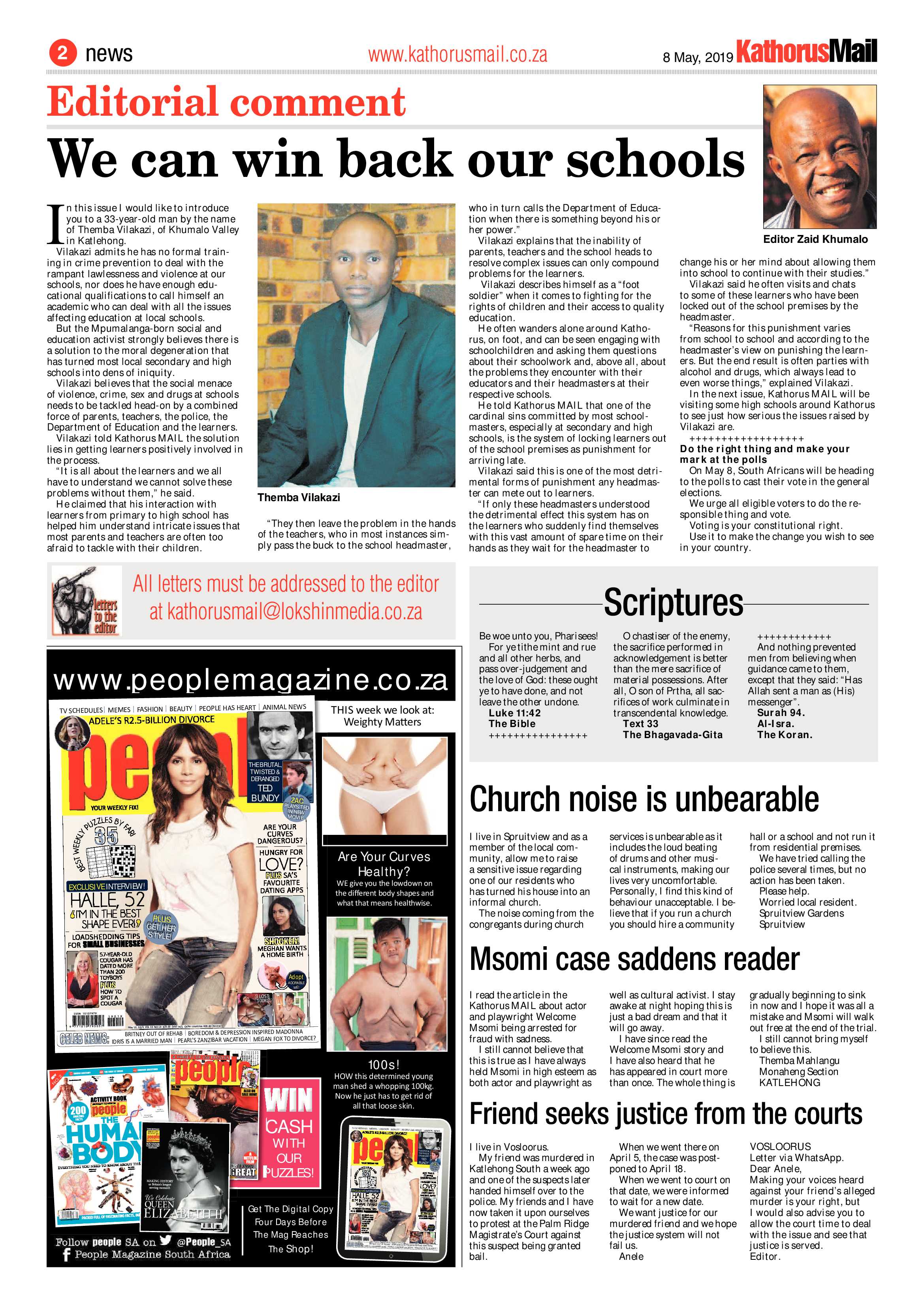 Kathorus Mail 08 May 2019 page 2