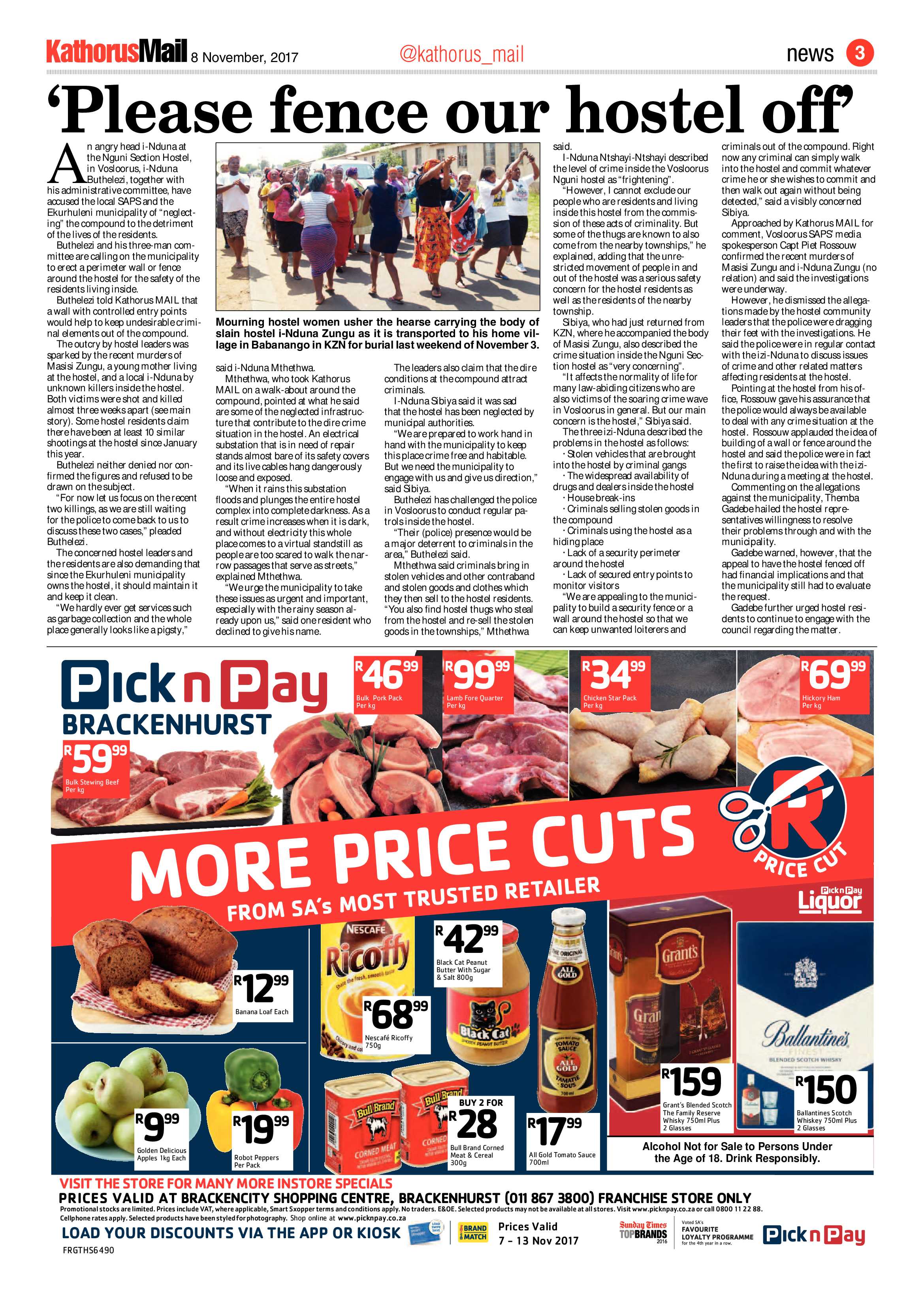 Kathorus Mail 08 November 2017 page 3