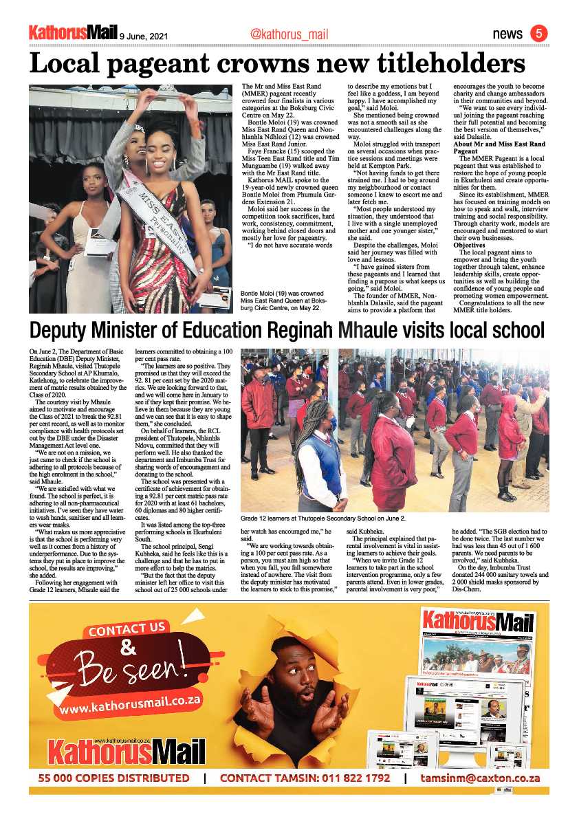 Kathorus Mail 09 June 2021 page 5