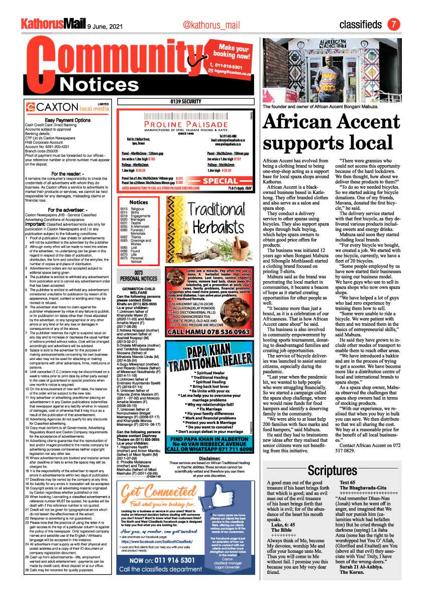 Kathorus Mail 09 June 2021 page 7