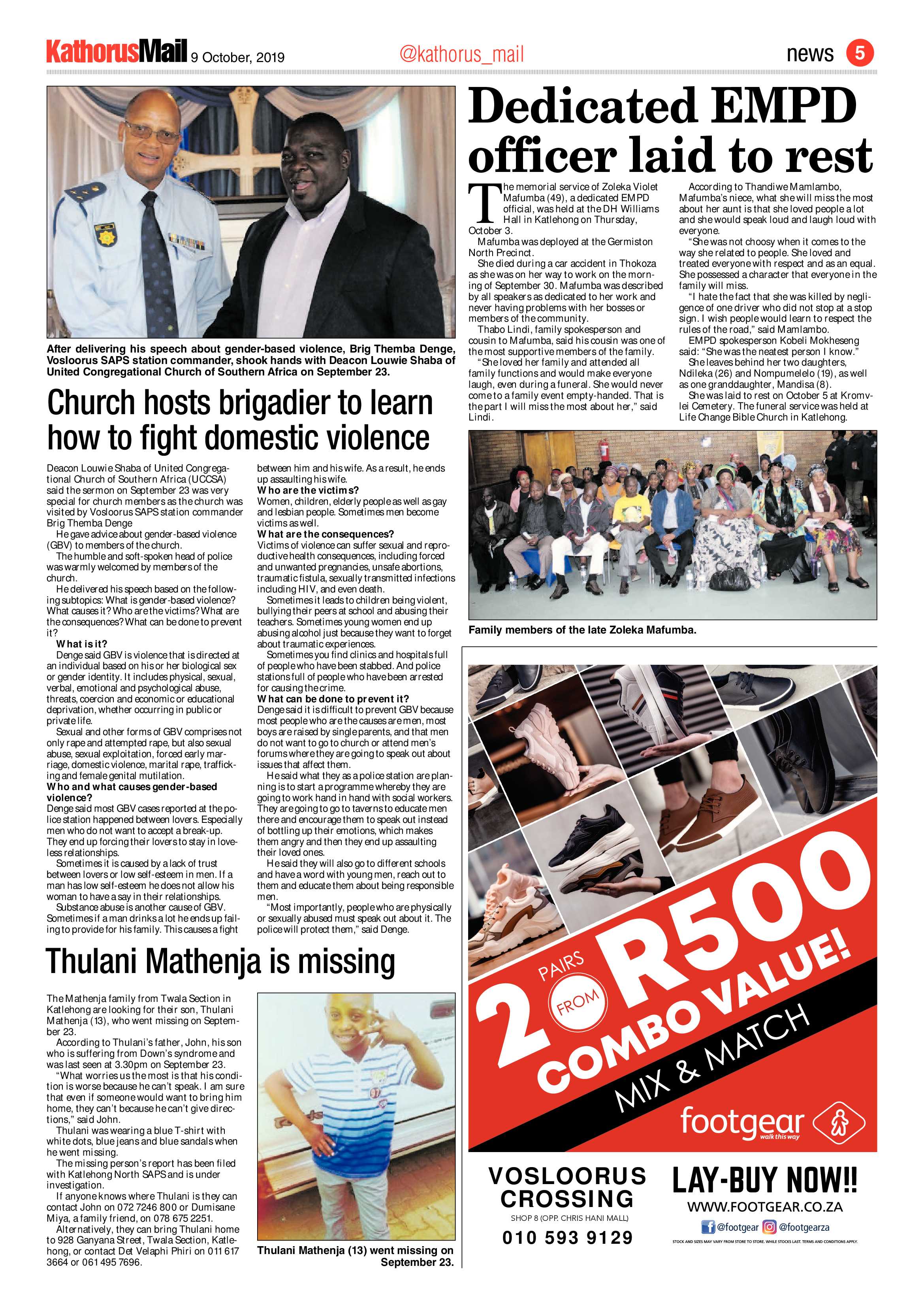 Kathorus Mail 09 October 2019 page 5