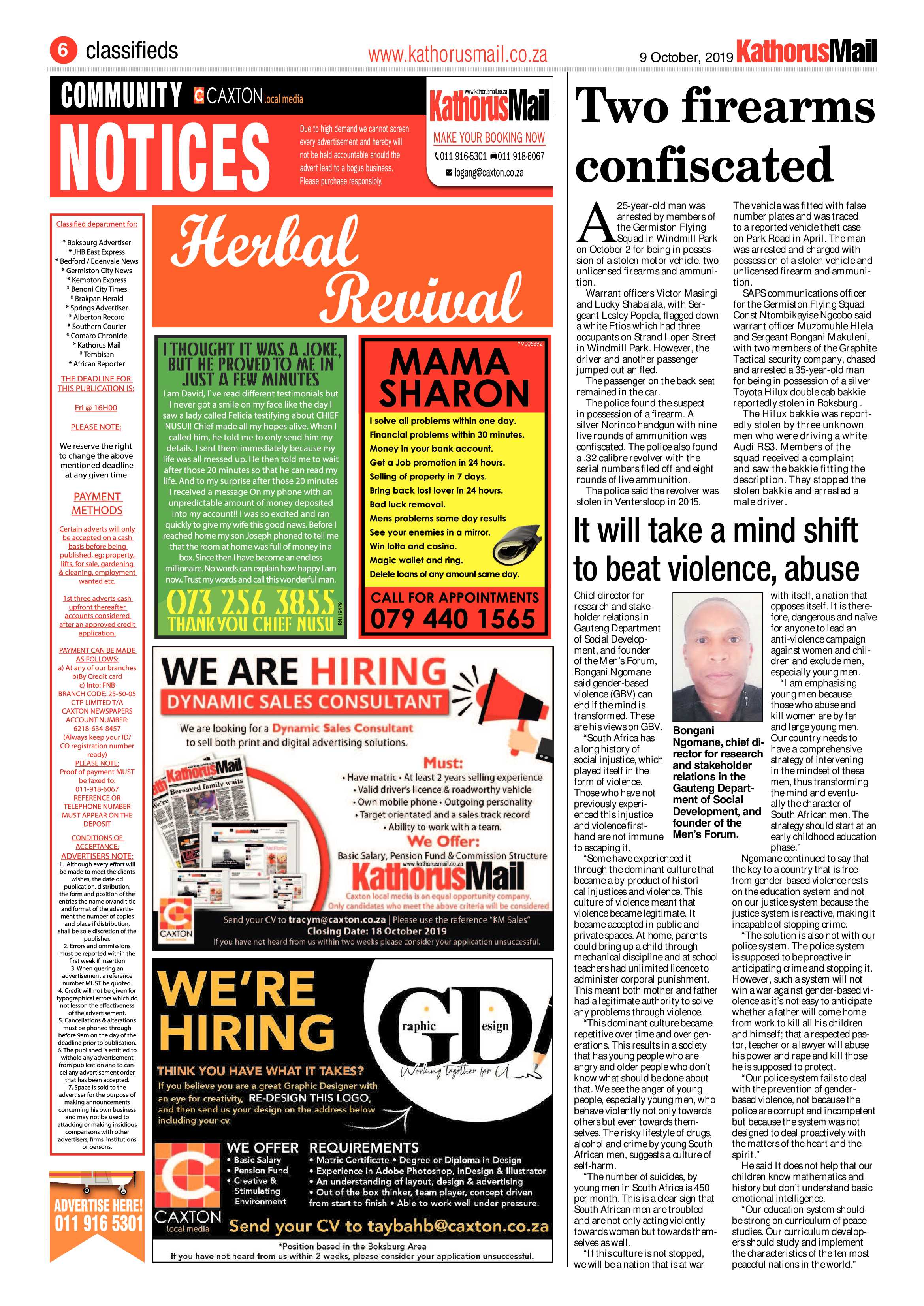 Kathorus Mail 09 October 2019 page 6