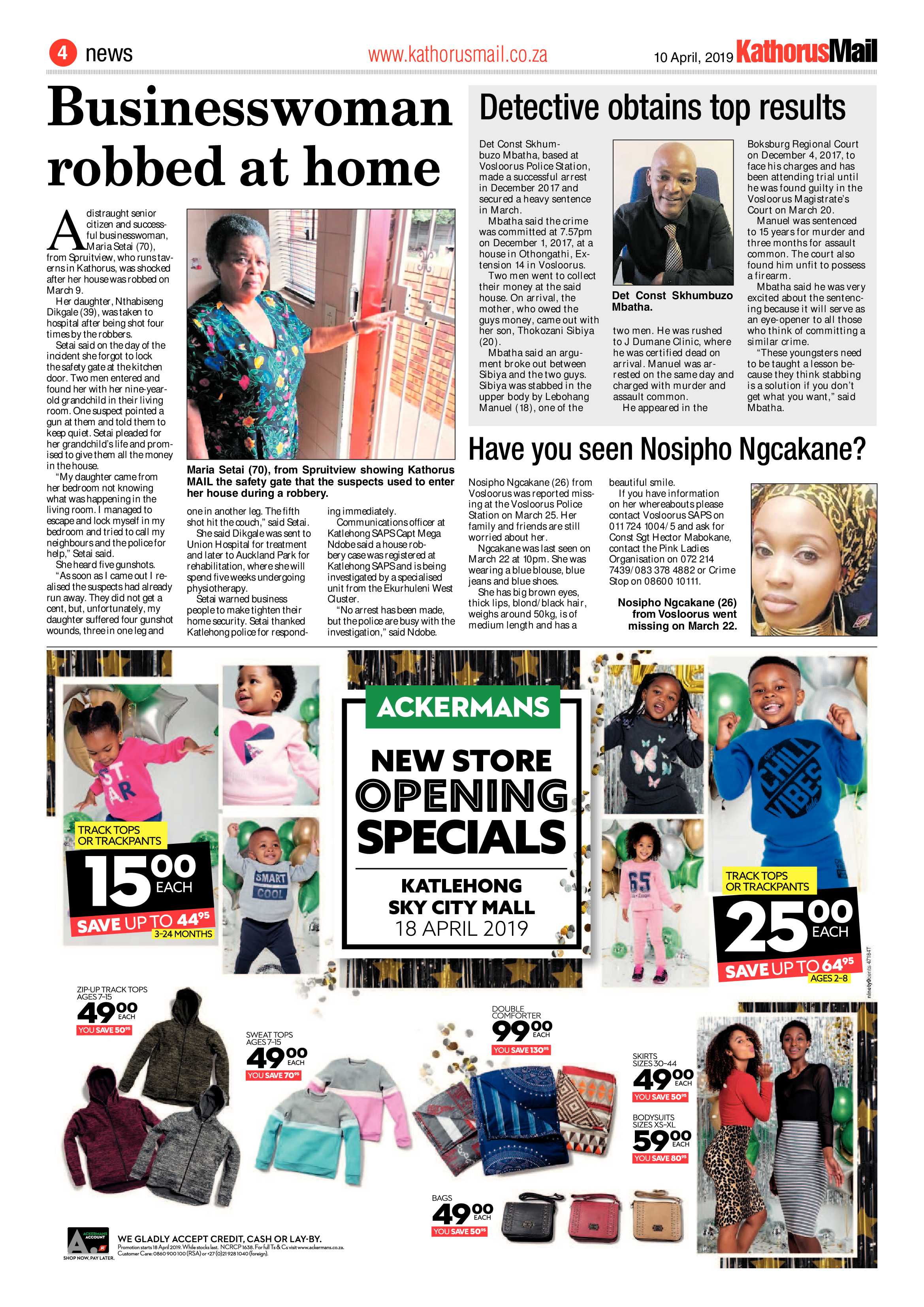 Kathorus Mail 10 April 2019 page 4