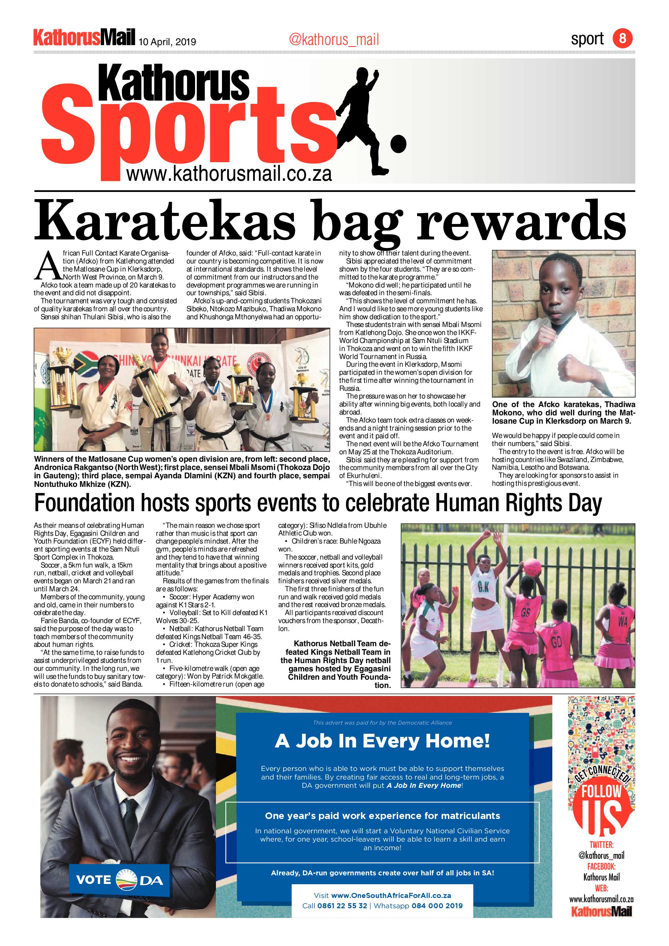 Kathorus Mail 10 April 2019 page 8