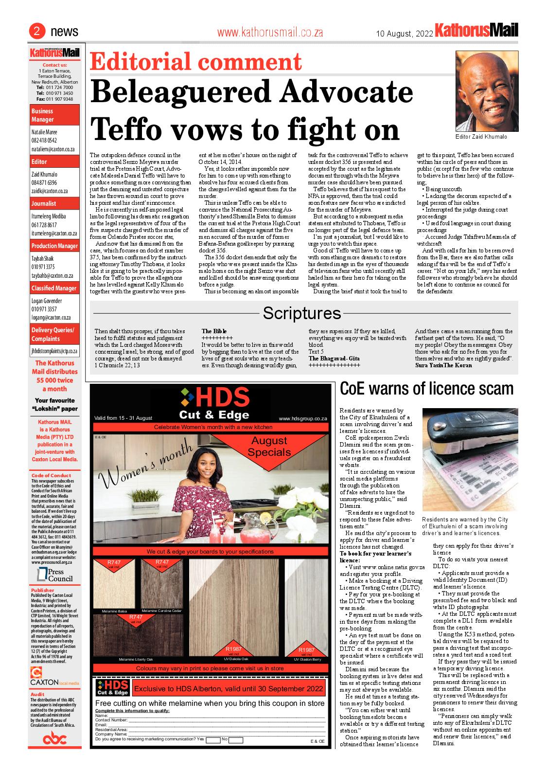 Kathorus Mail 10 Aug 2022 page 2