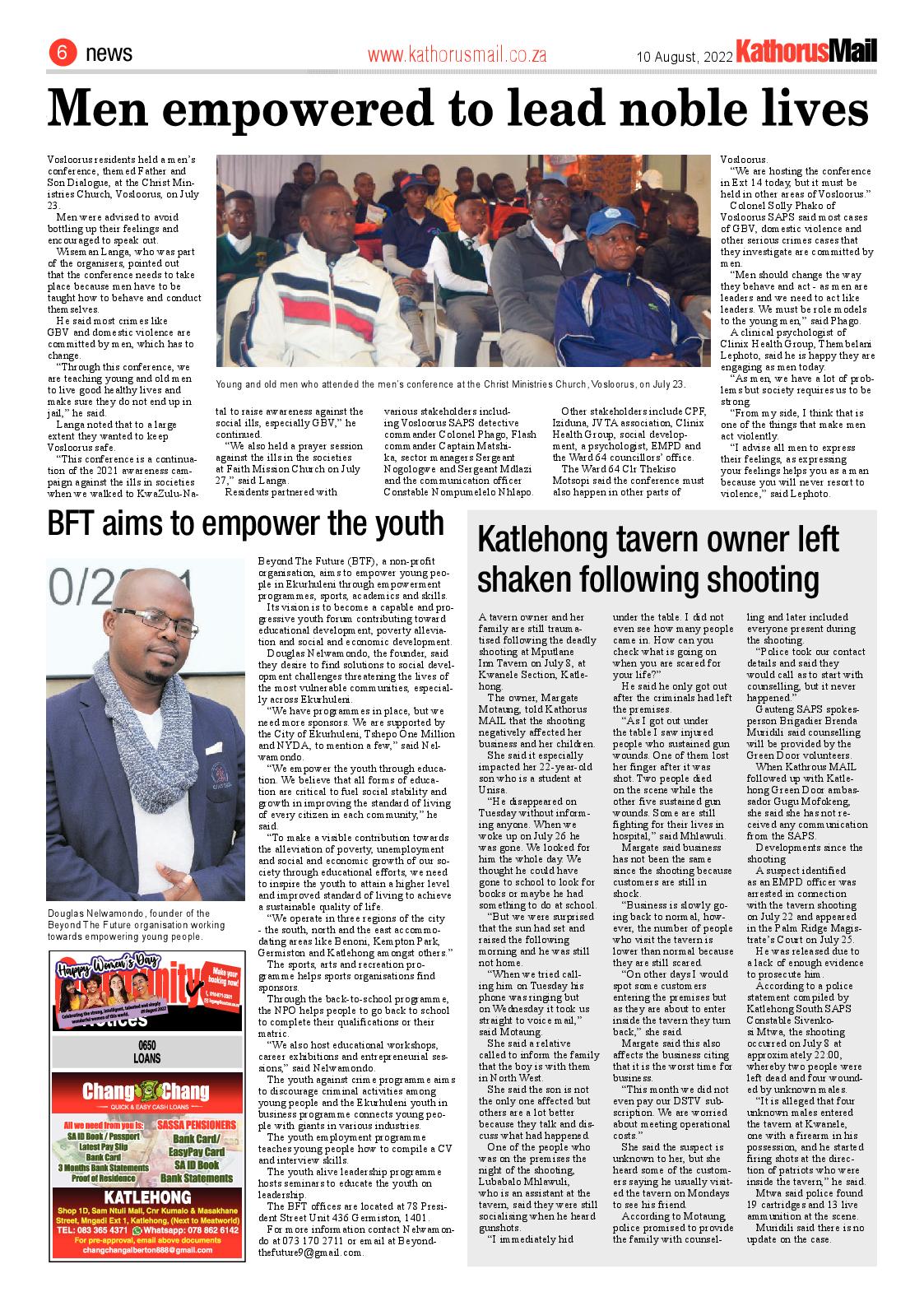 Kathorus Mail 10 Aug 2022 page 6