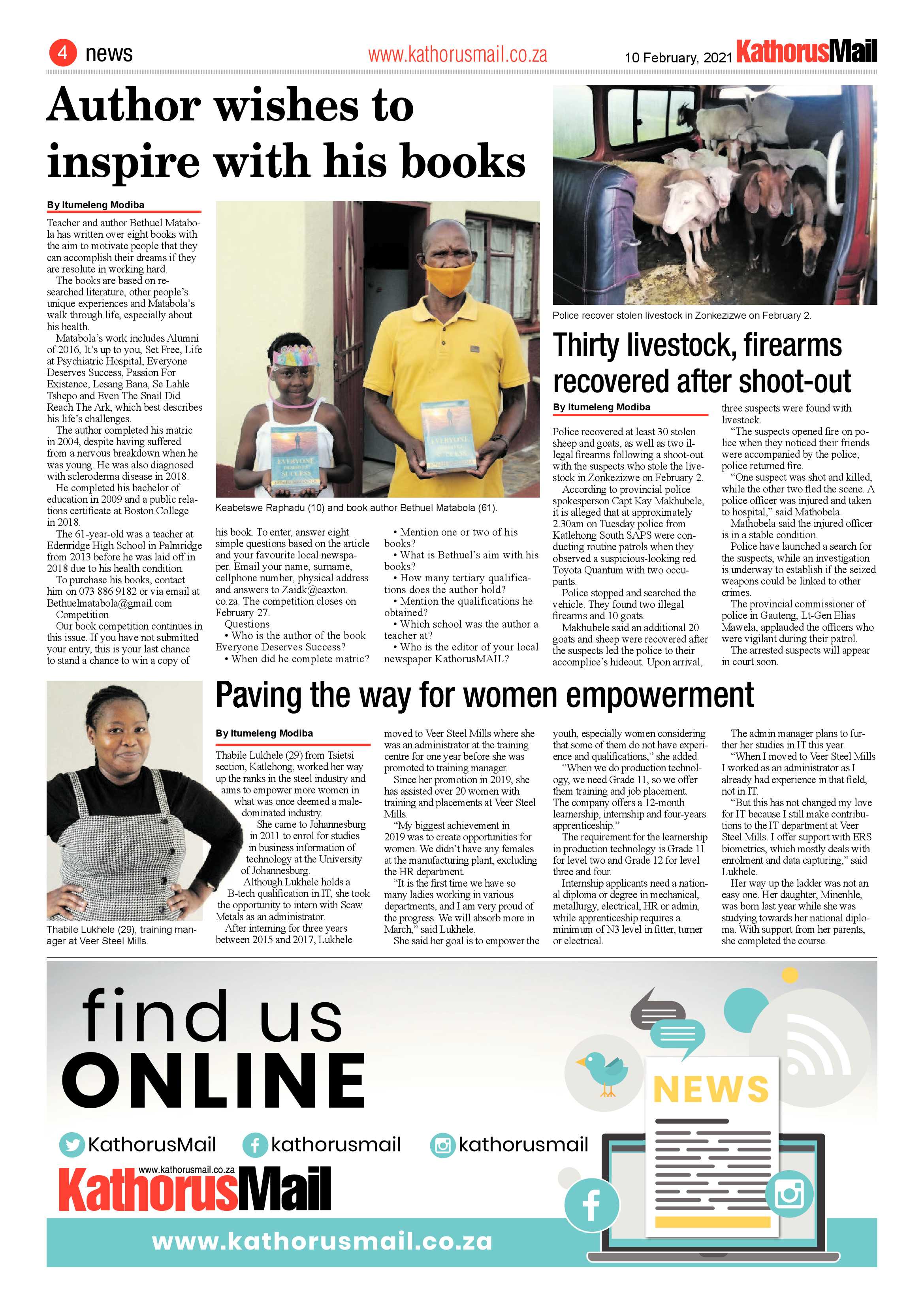 Kathorus Mail 10 February 2021 page 4