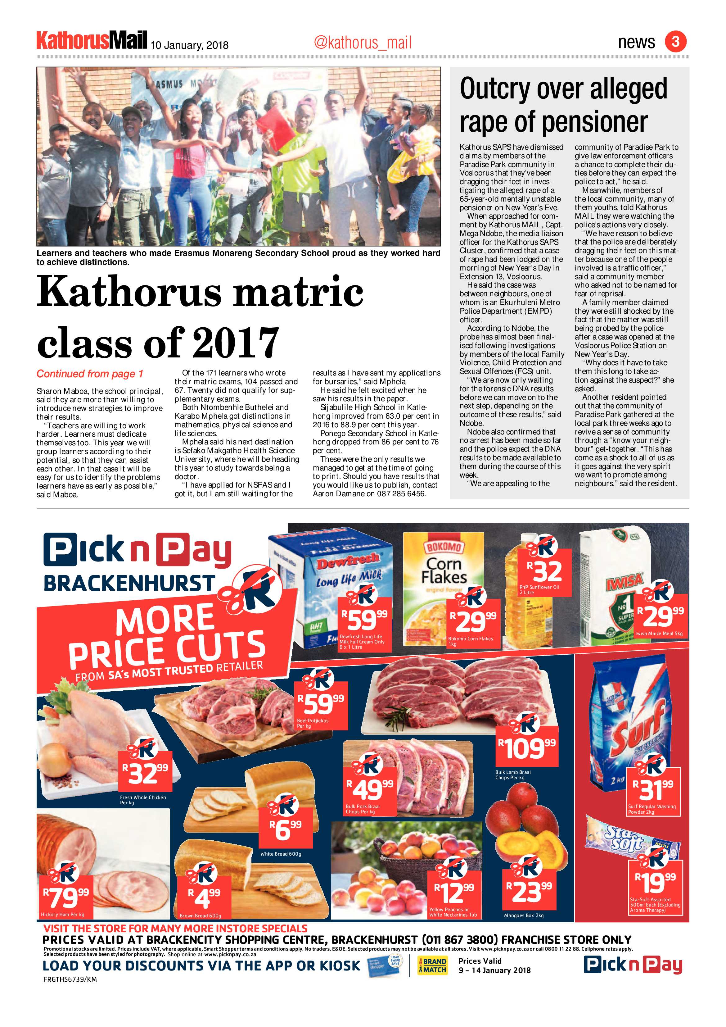 Kathorus Mail 10 January 2018 page 3