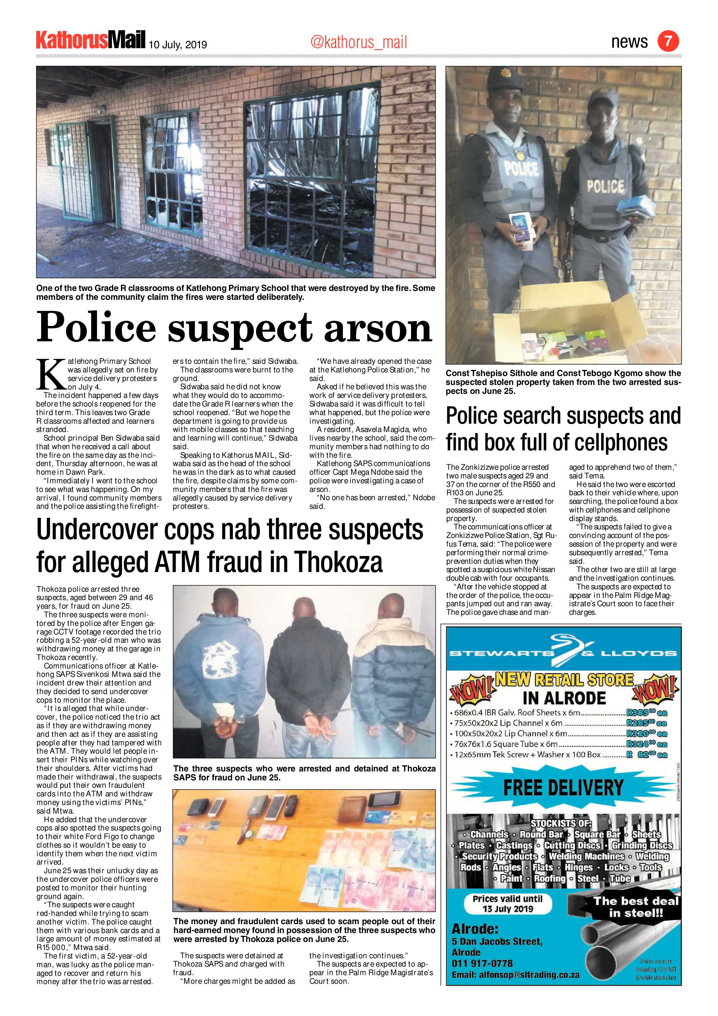 Kathorus Mail 10 July 2019 page 7