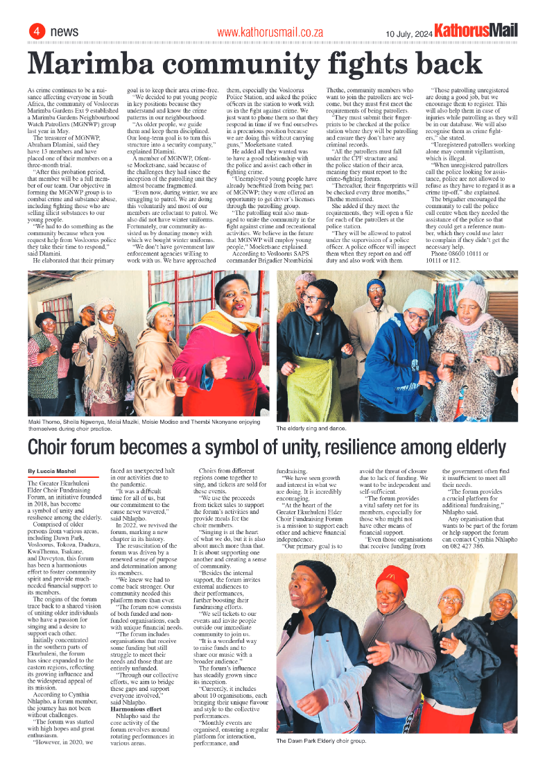 Kathorus Mail 10 July 2024 page 4