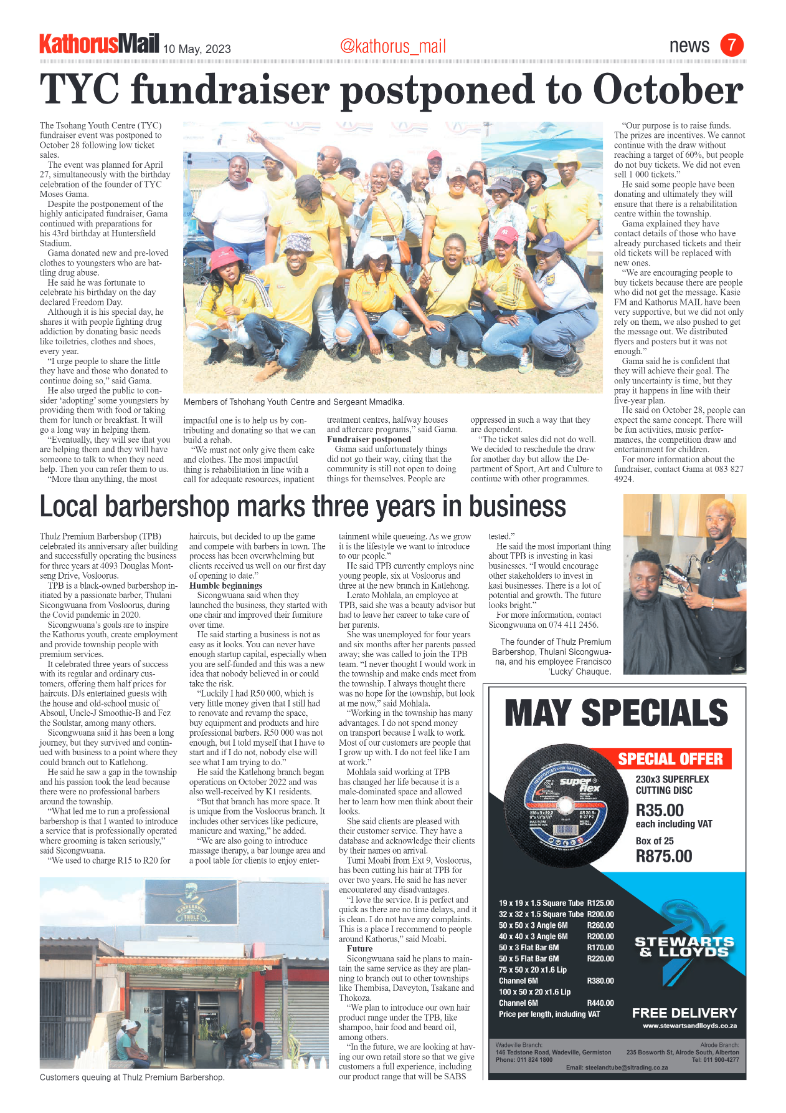 Kathorus Mail 10 May 2023 page 7