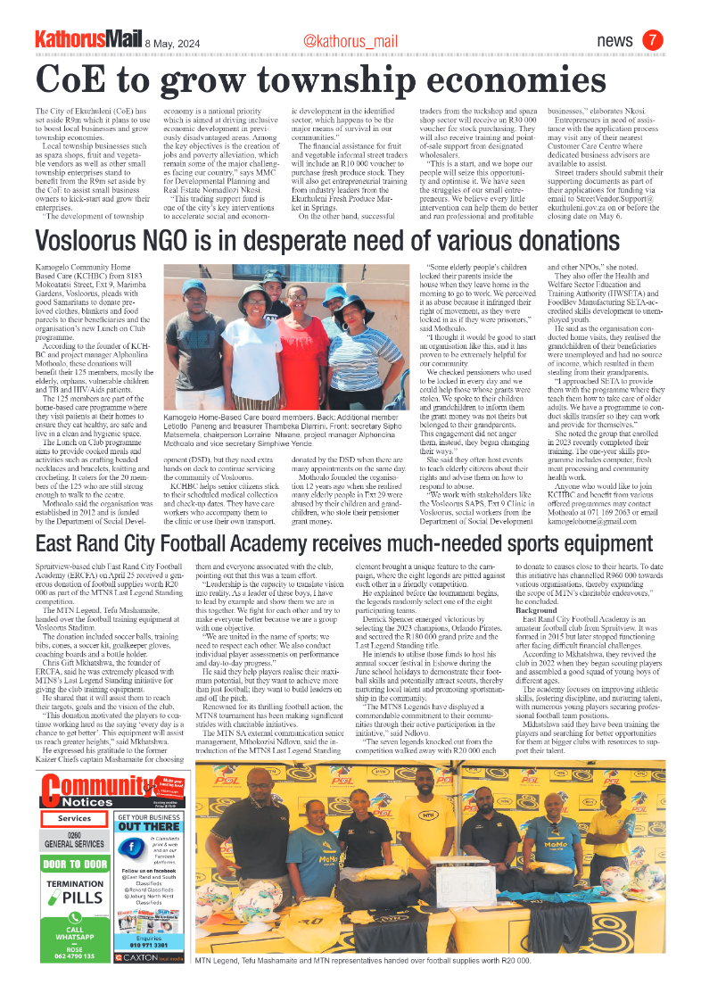Kathorus Mail 10 May 2024 page 7