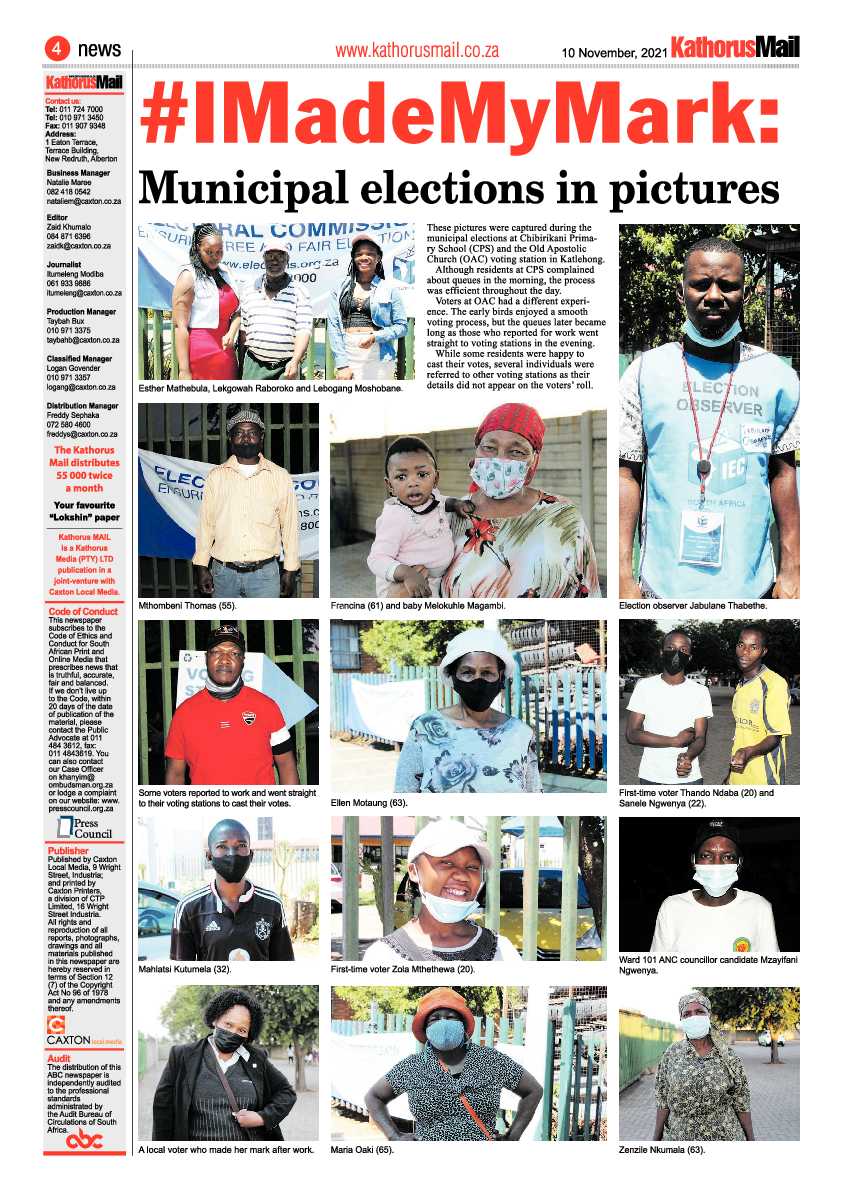 Kathorus Mail 10 November 2021 page 4