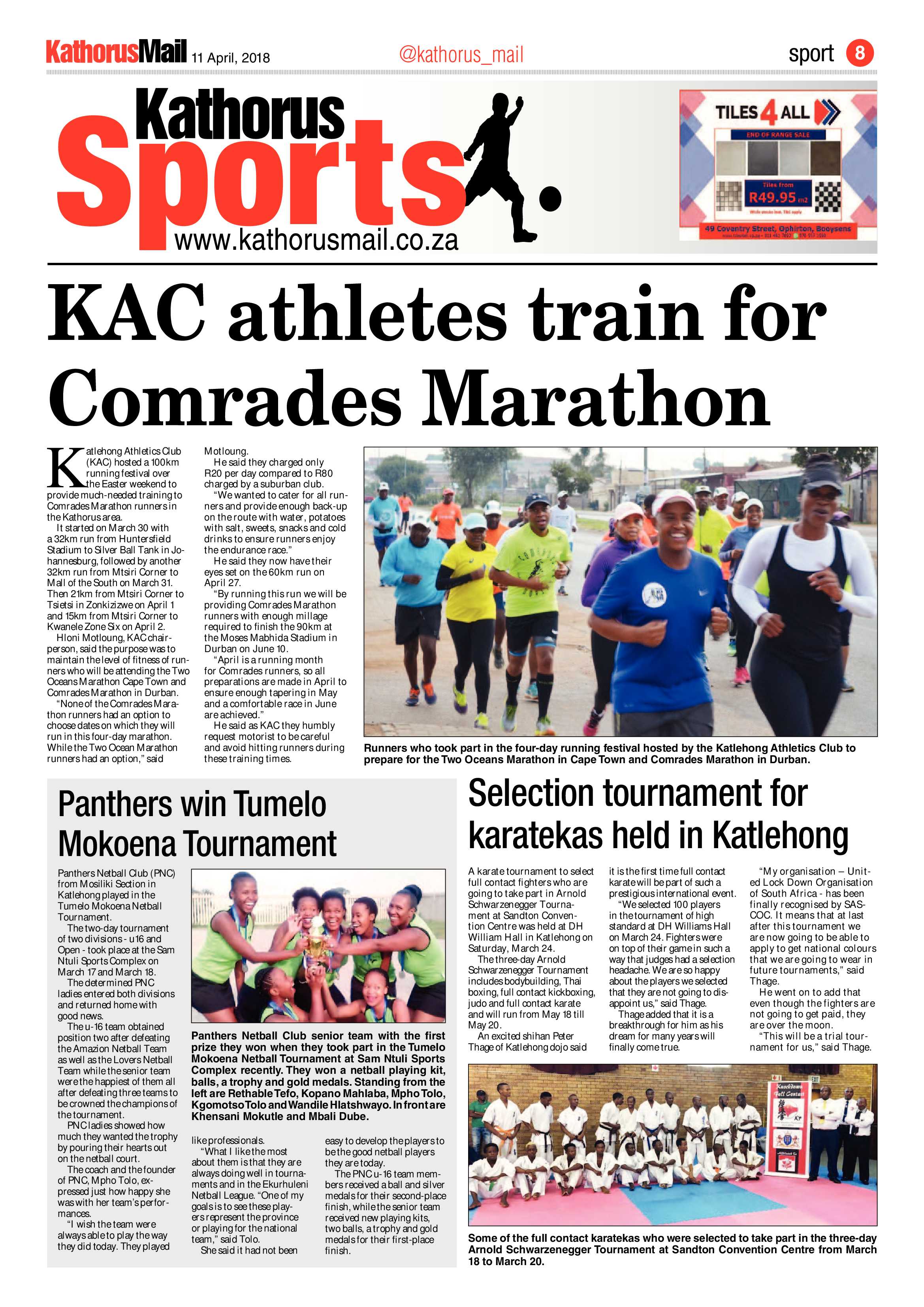 Kathorus Mail 11 April 2018 page 8