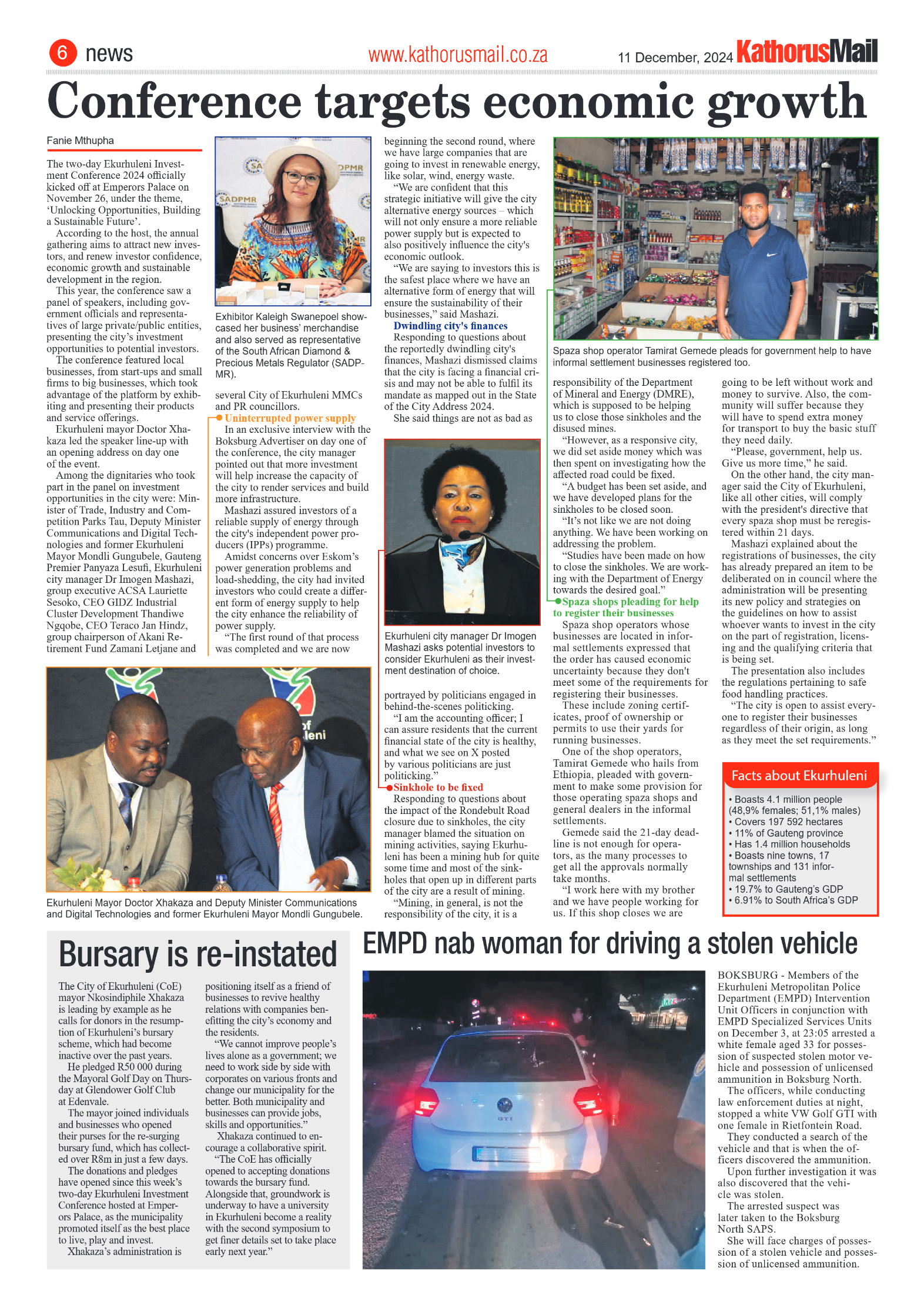 Kathorus Mail 11 December 2024 page 6