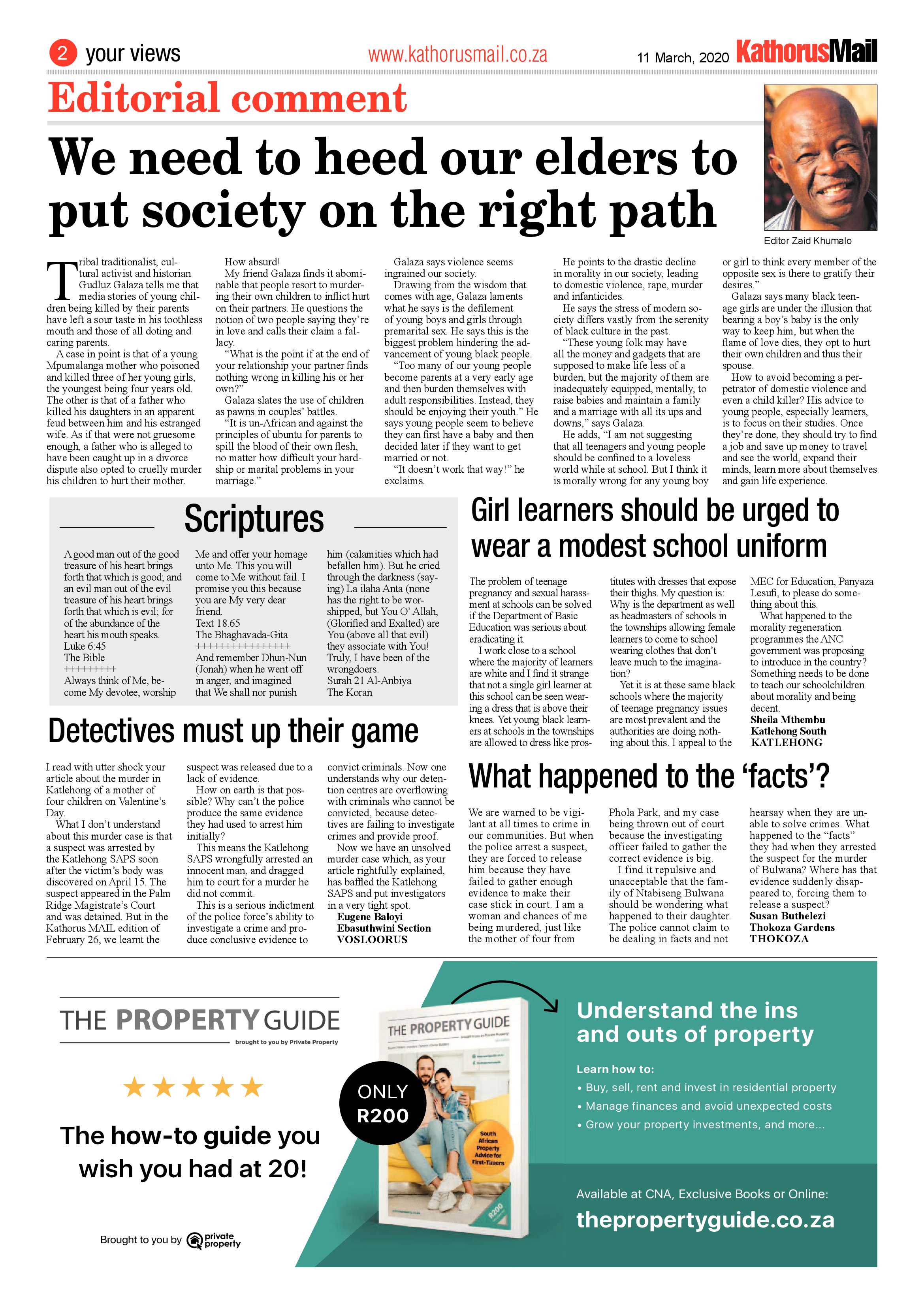 Kathorus Mail 11 March 2020 page 2