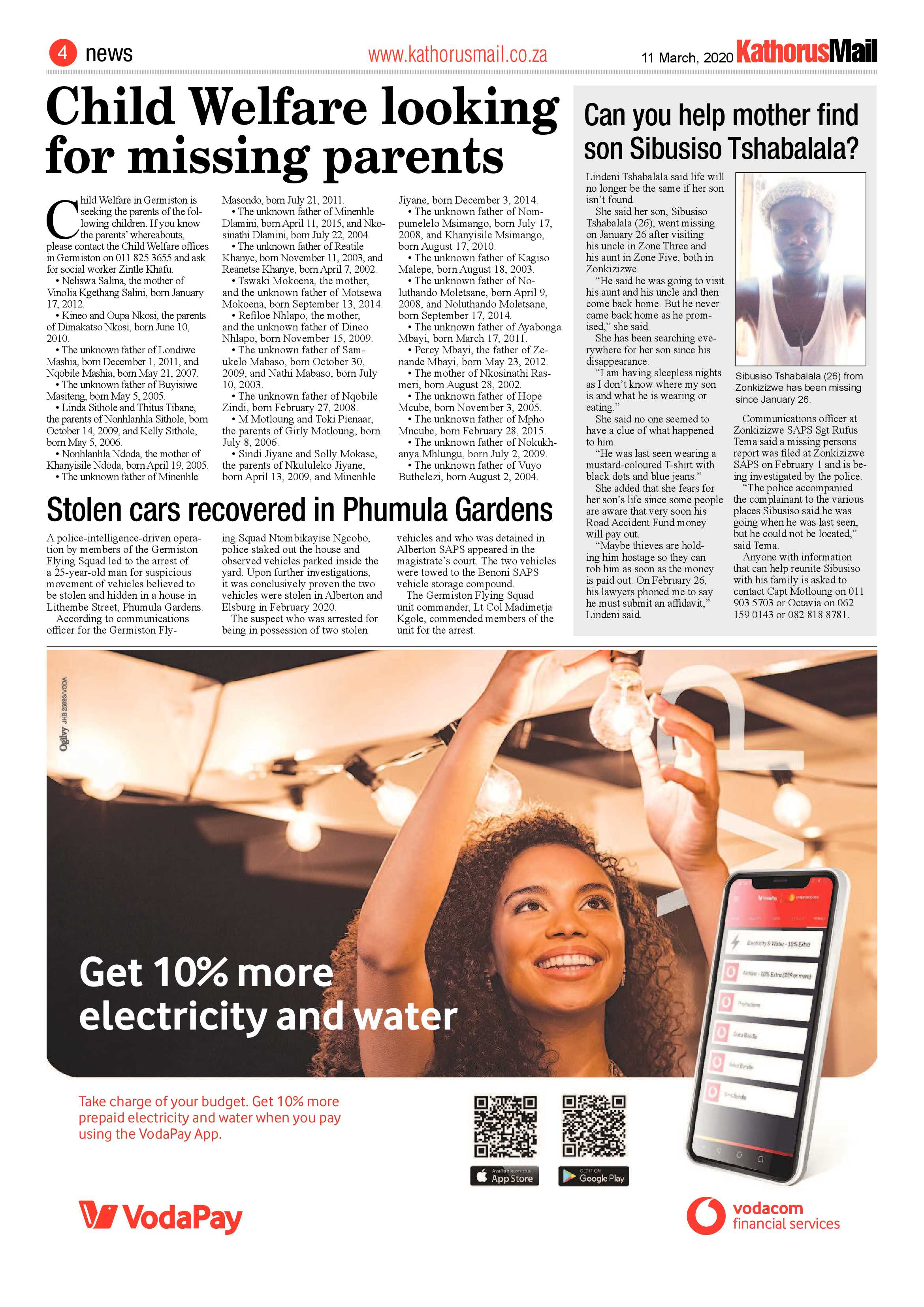 Kathorus Mail 11 March 2020 page 4