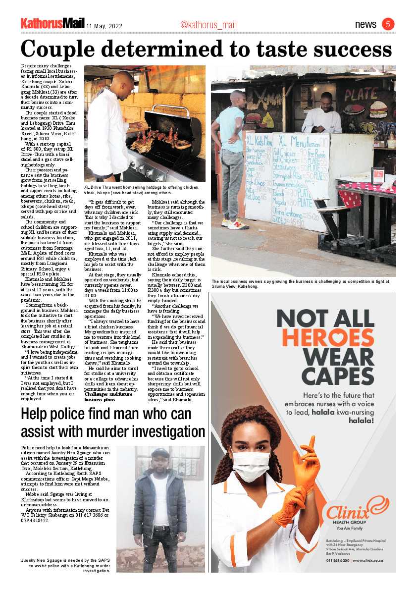 Kathorus Mail 11 May 2022 page 5