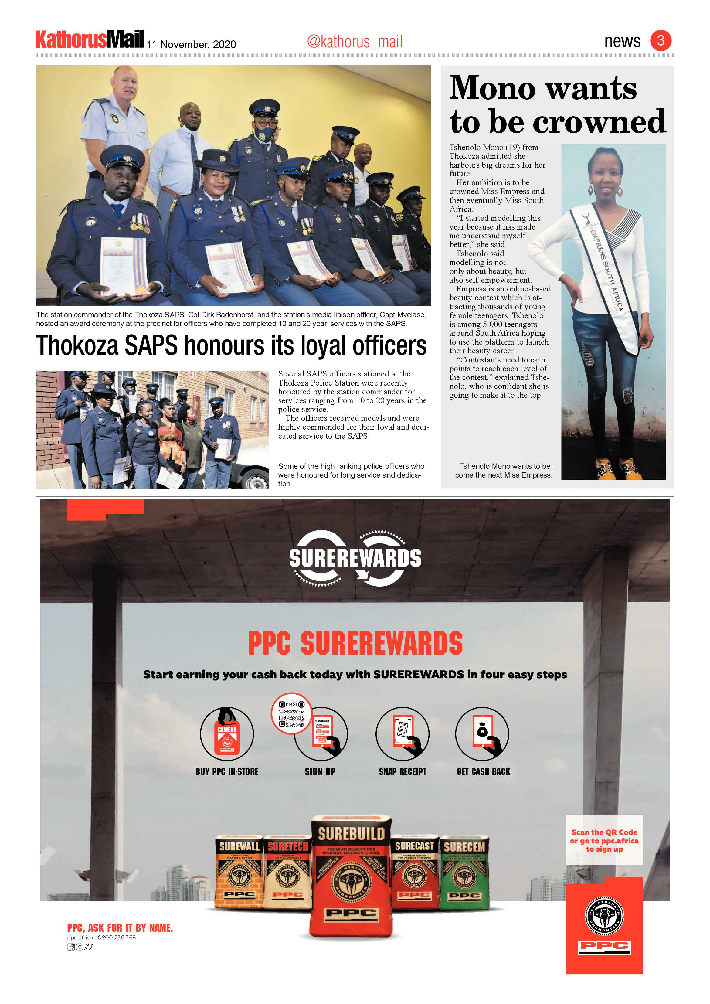 Kathorus Mail 11 November 2020 page 3