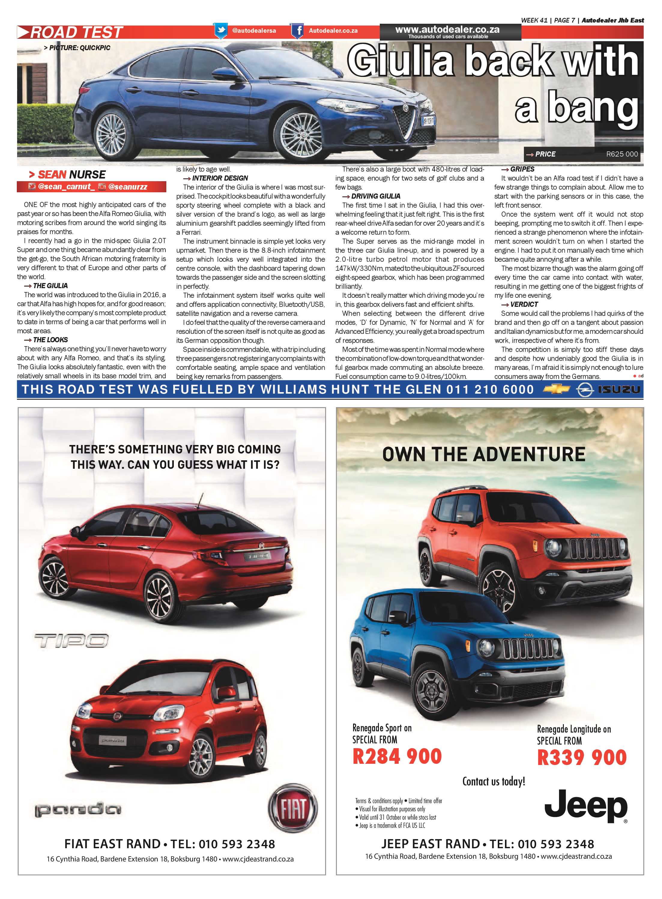 Kathorus Mail 11 October 2017 page 15