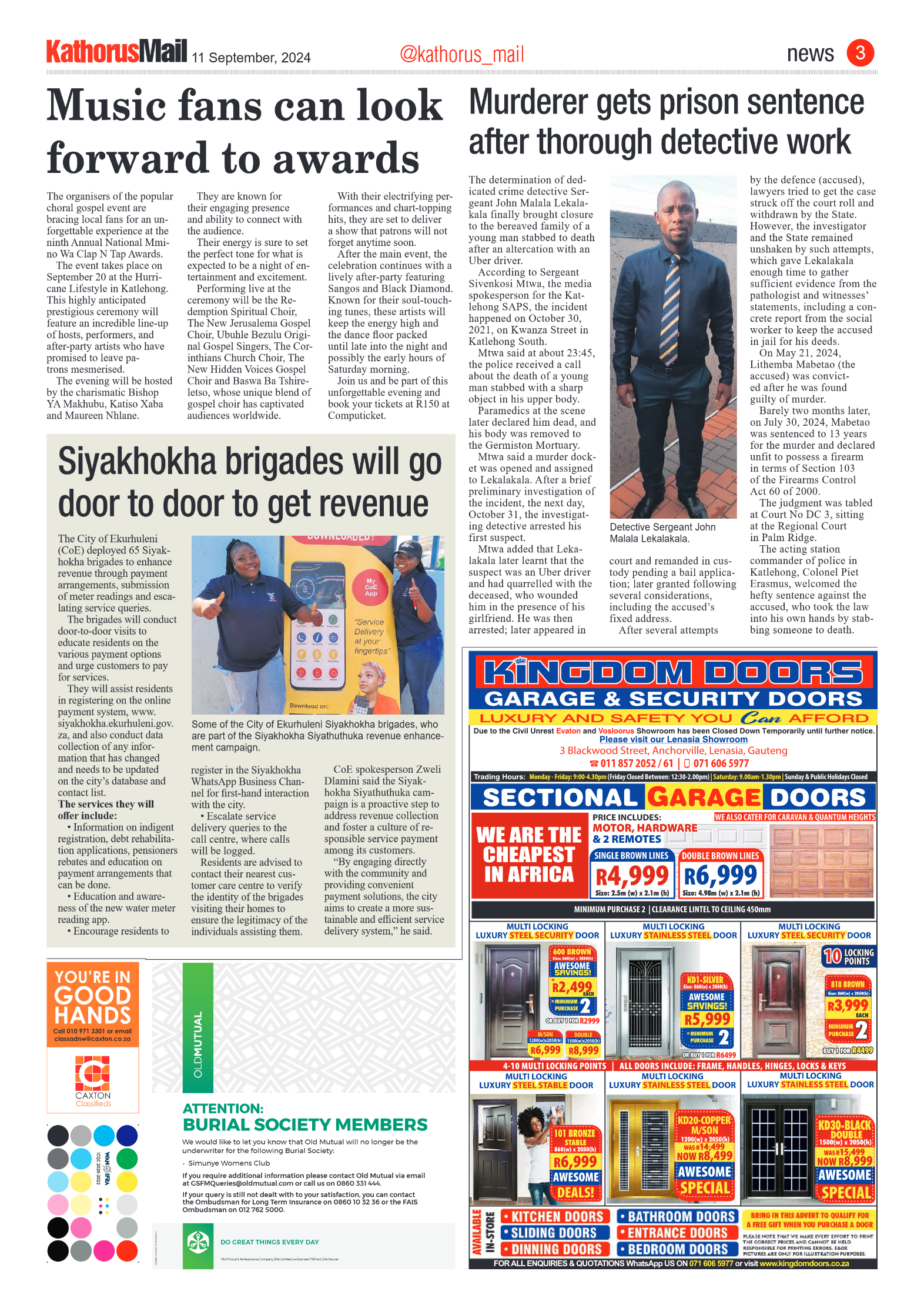Kathorus Mail 11 September 2024 page 3