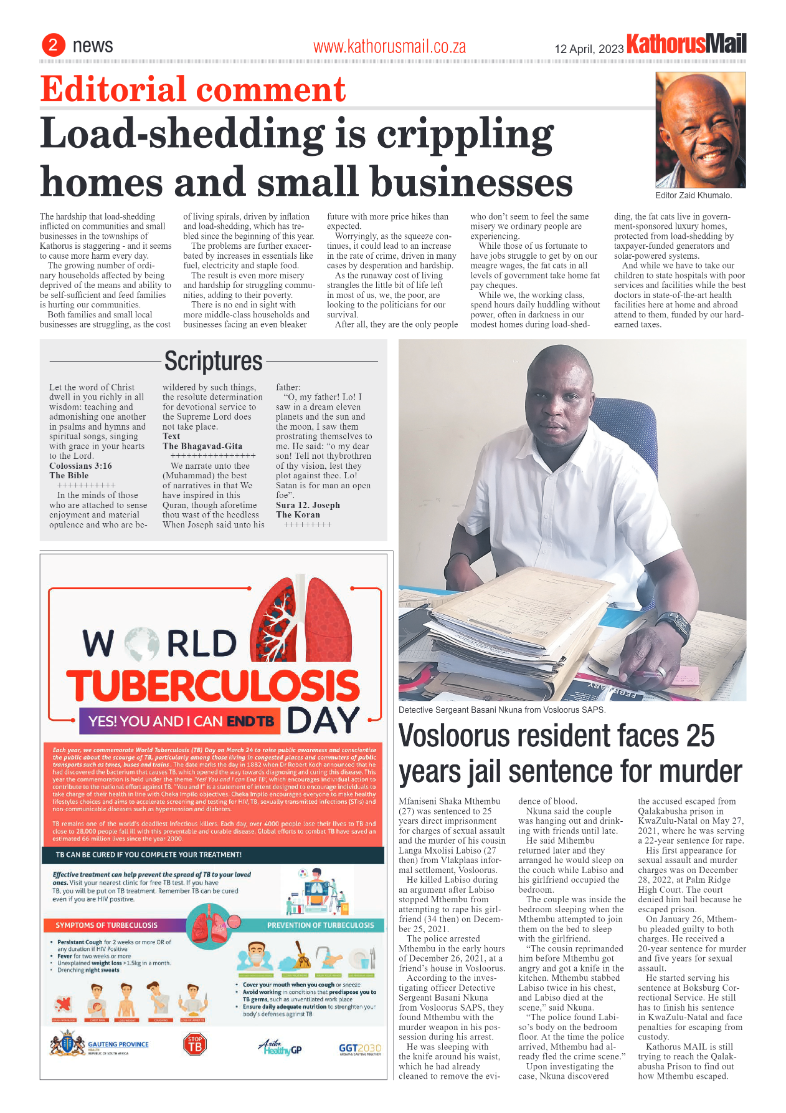 Kathorus Mail 12 April 2023 page 2