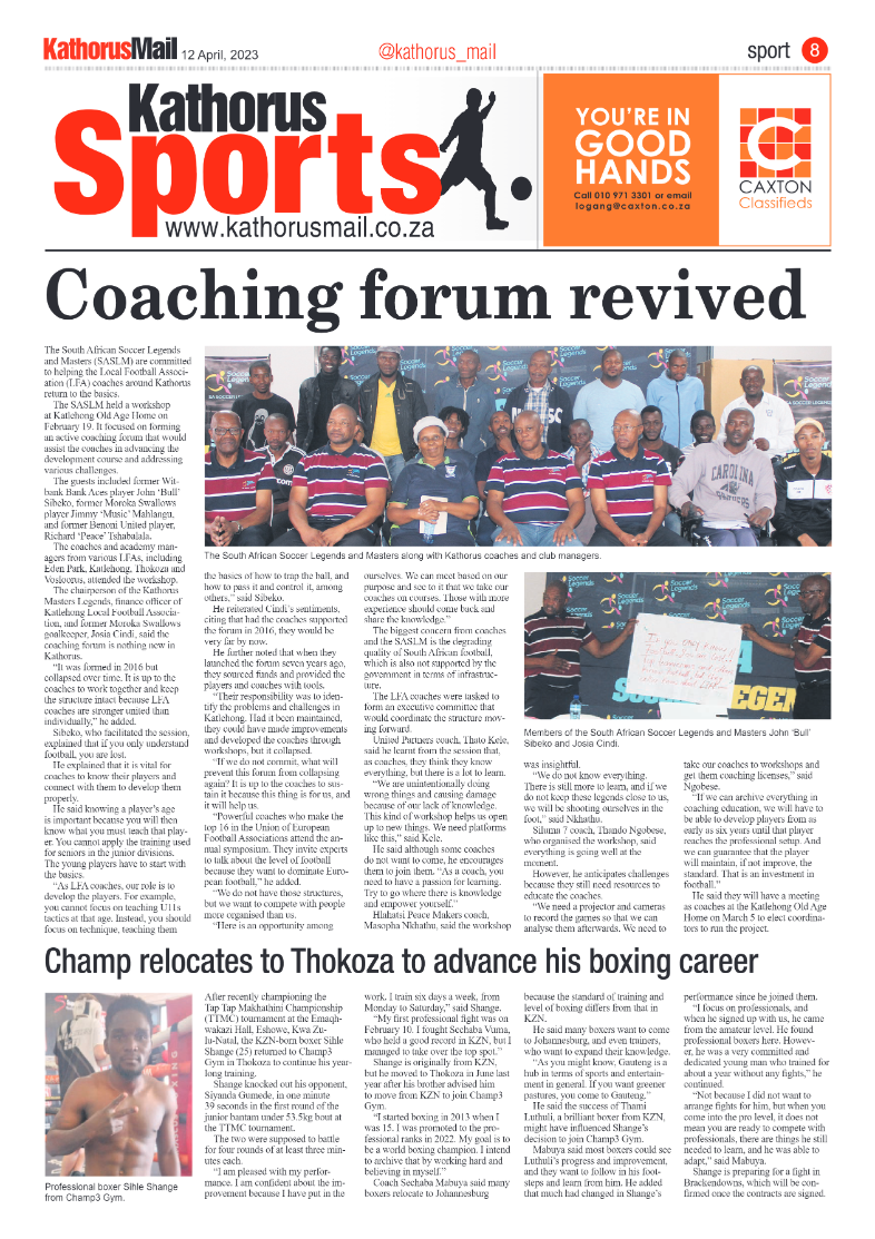 Kathorus Mail 12 April 2023 page 8