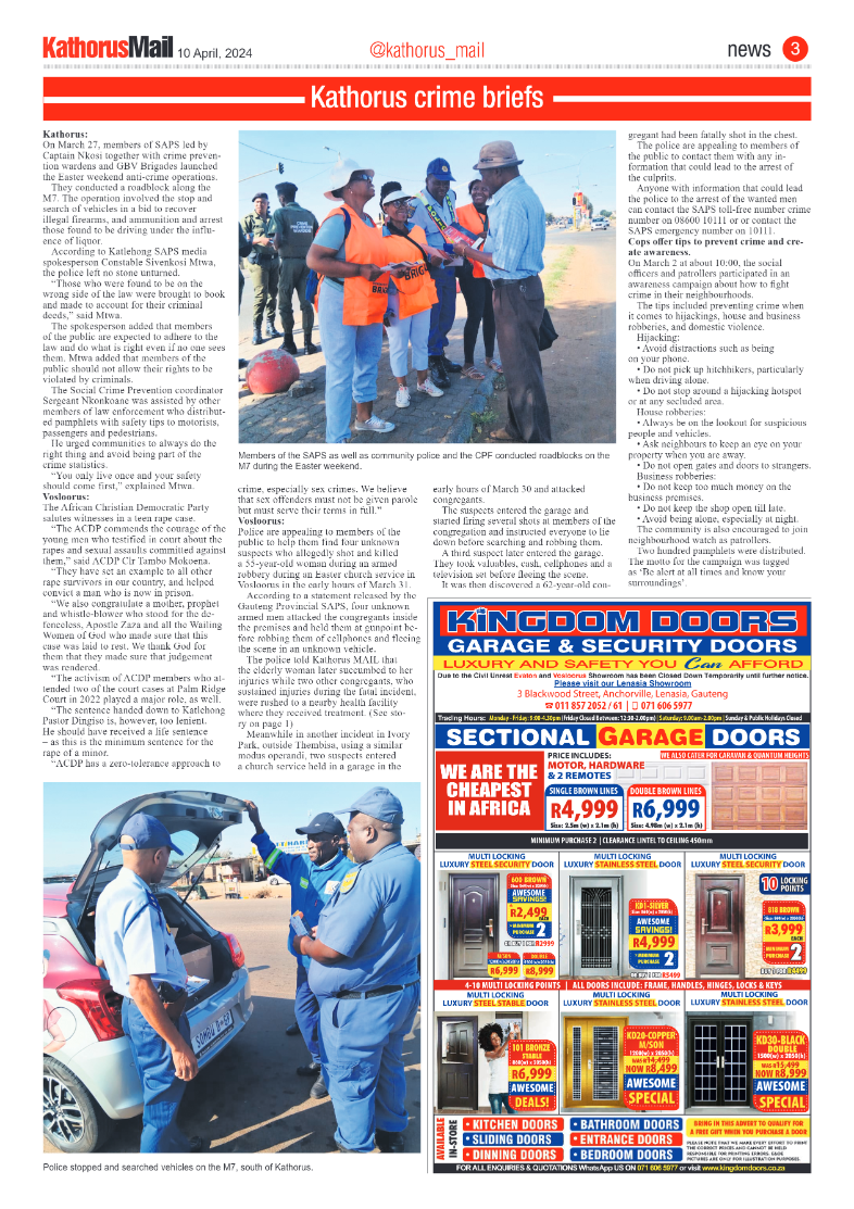 Kathorus Mail 12 April 2024 page 3