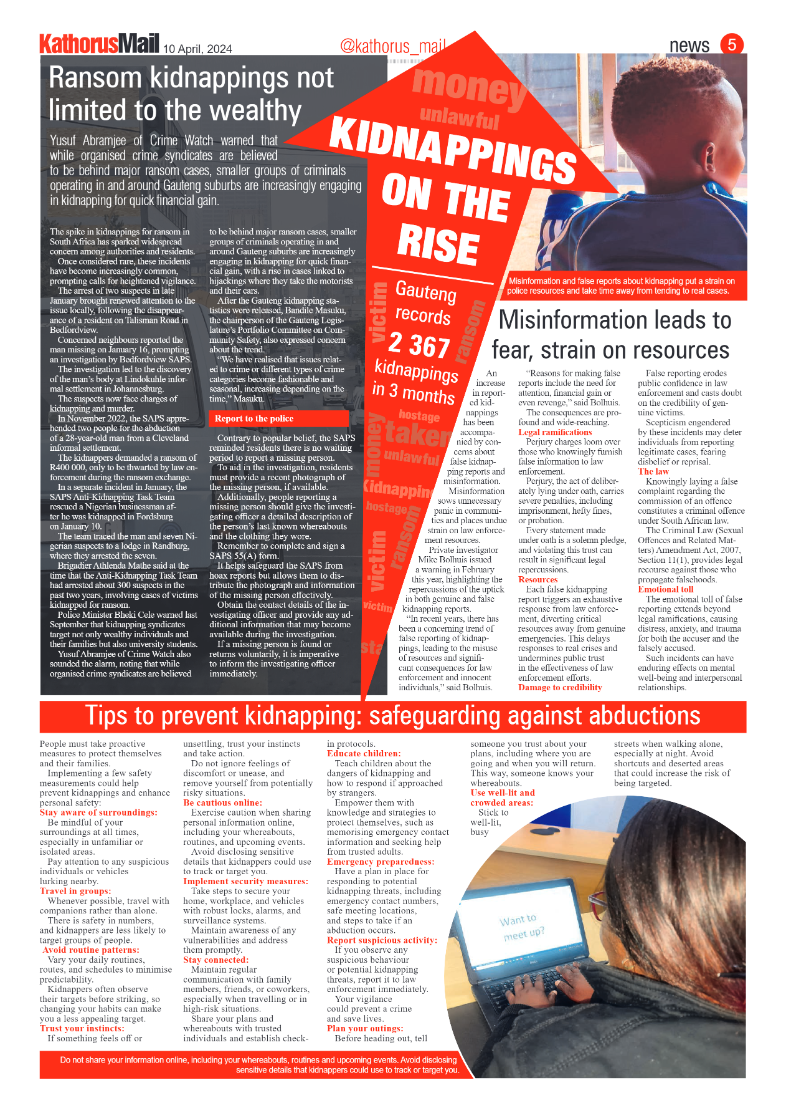 Kathorus Mail 12 April 2024 page 5