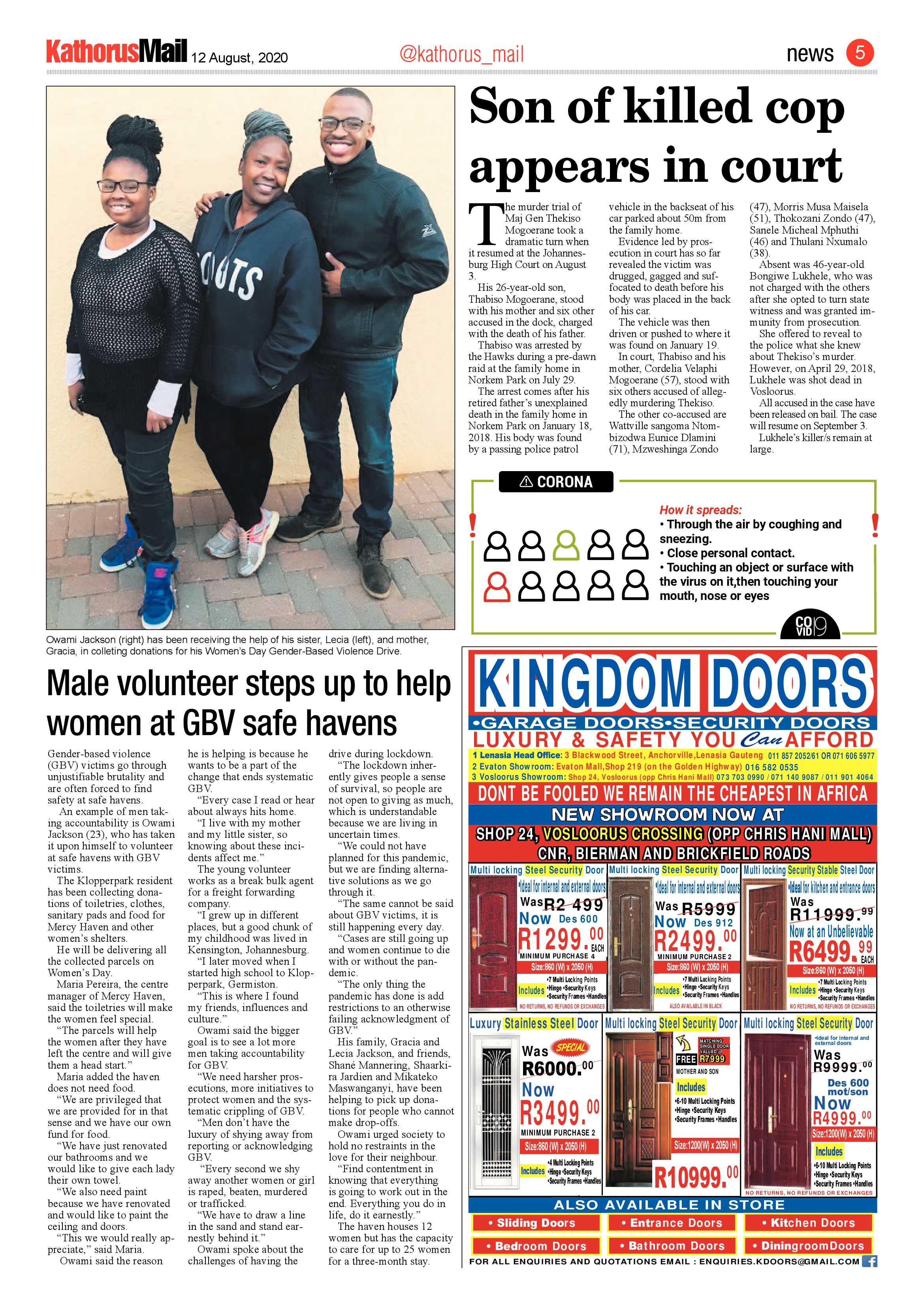 Kathorus Mail 12 August 2020 page 5