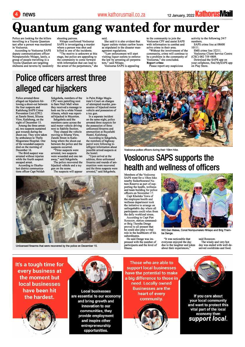 Kathorus Mail 12 January 2022 page 4
