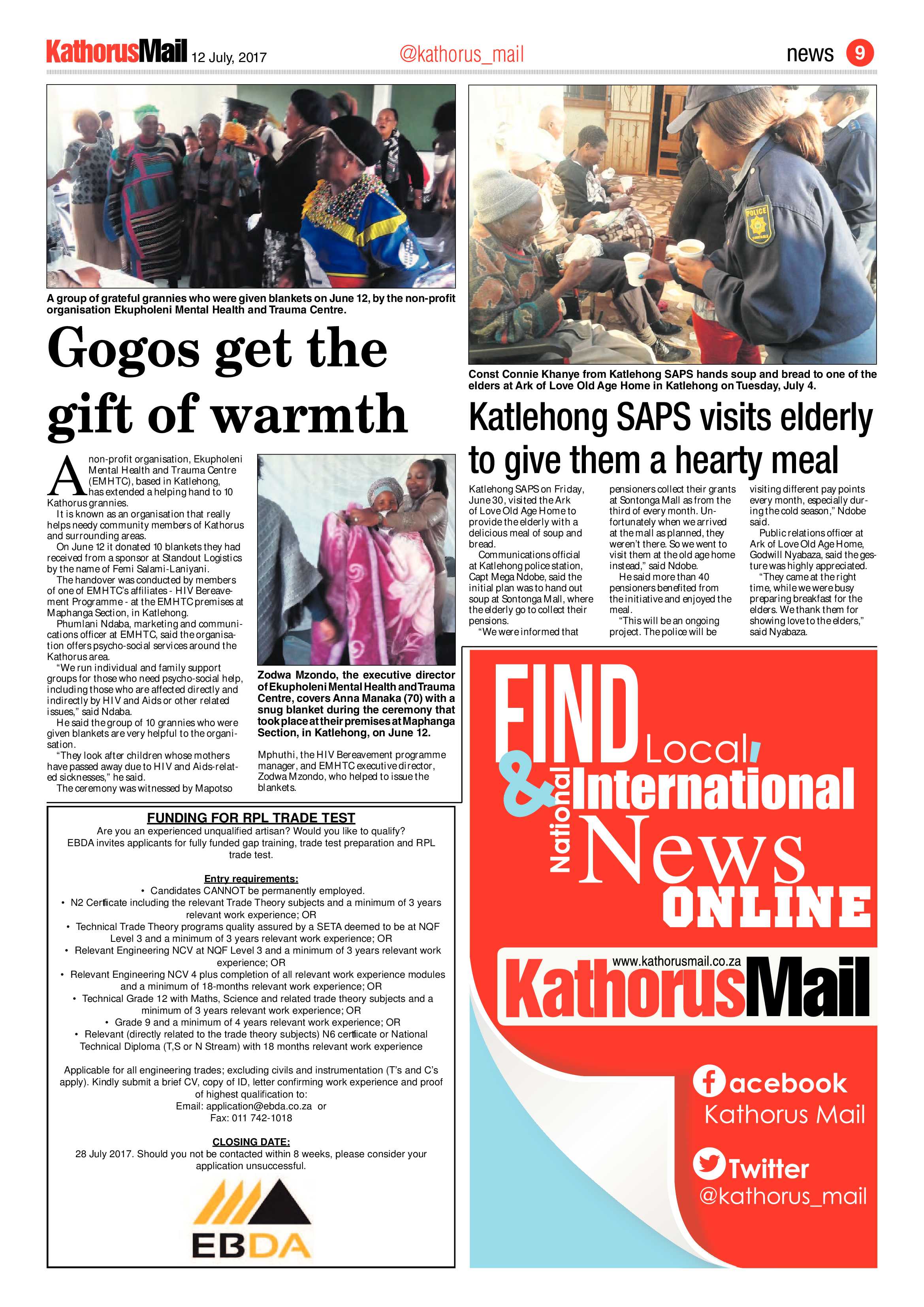 Kathorus Mail 12 July 2017 page 9