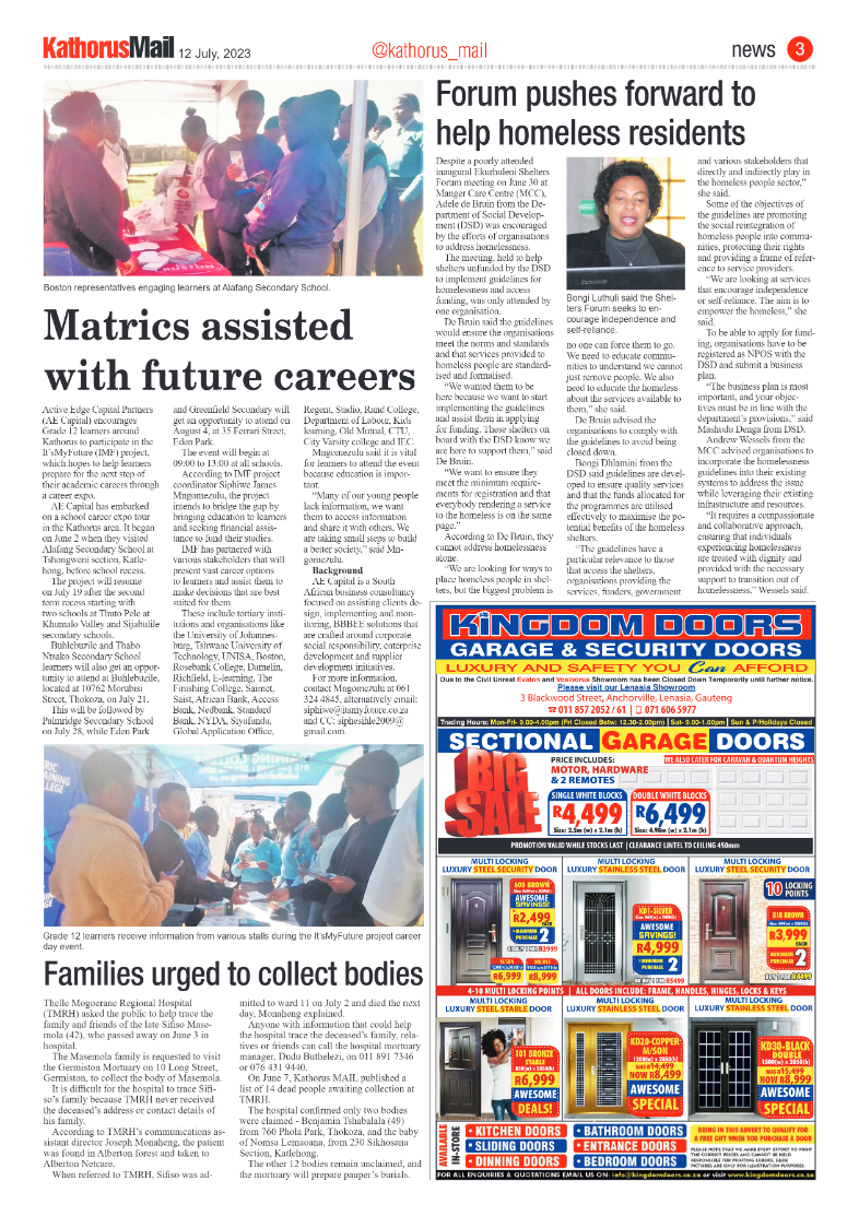 Kathorus Mail 12 July 2023 page 3