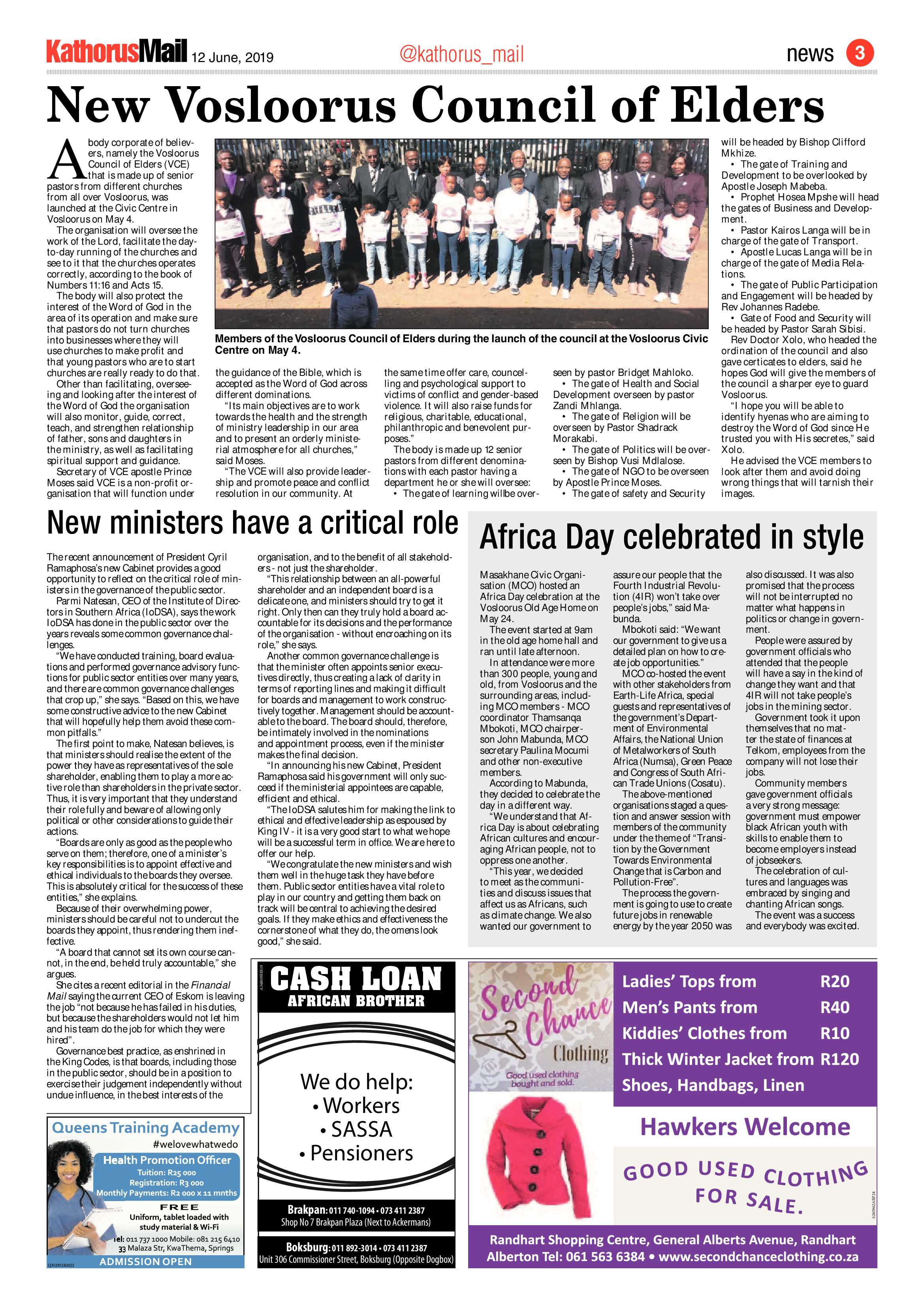 Kathorus Mail 12 June 2019 page 3