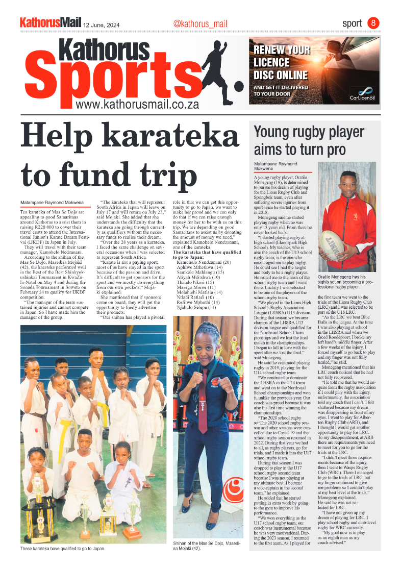 Kathorus Mail 12 June 2024 page 8