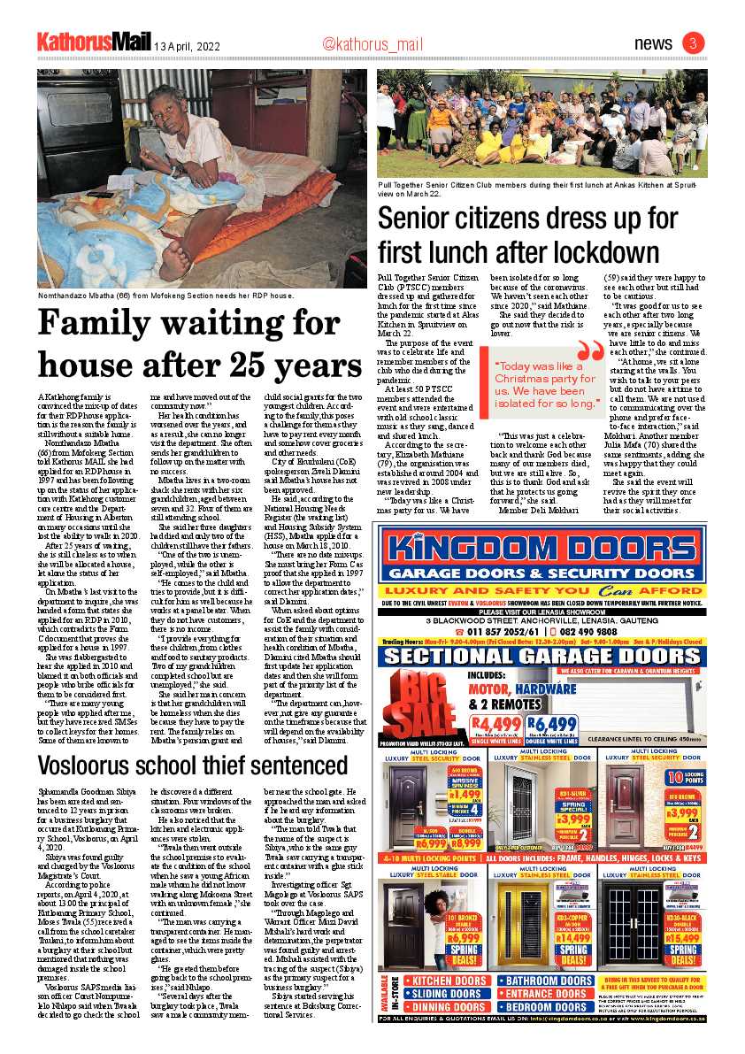 Kathorus Mail 13 April 2022 page 3