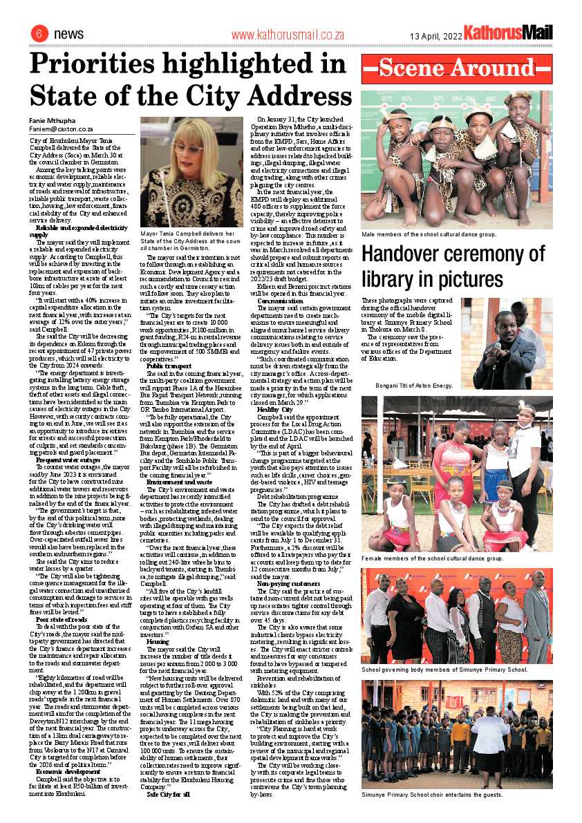 Kathorus Mail 13 April 2022 page 6