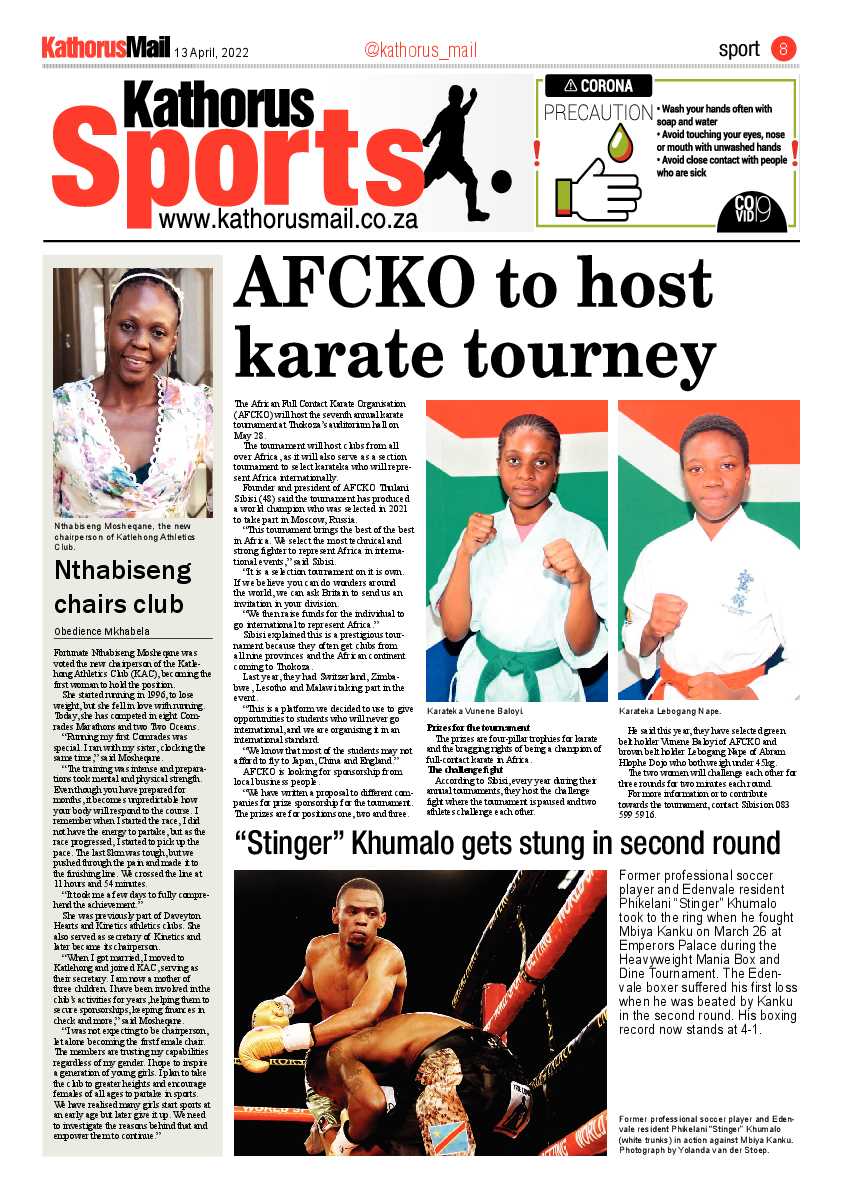 Kathorus Mail 13 April 2022 page 8
