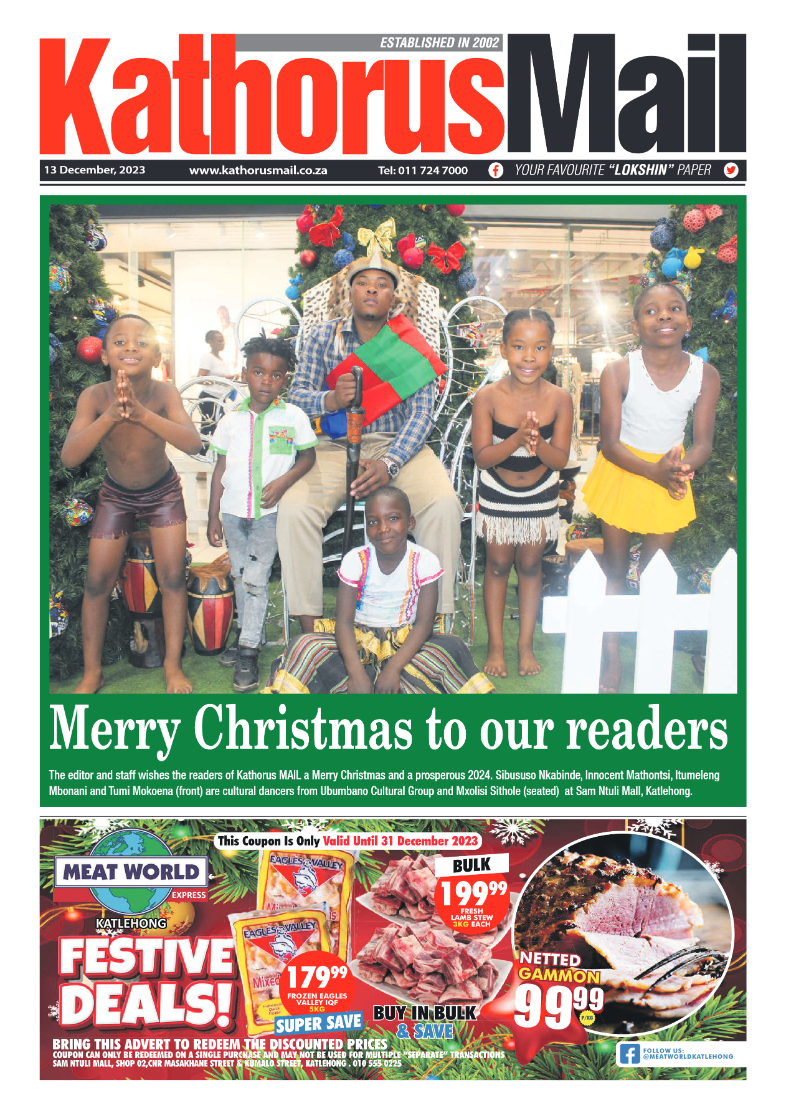 Kathorus Mail 13 December 2023 page 1