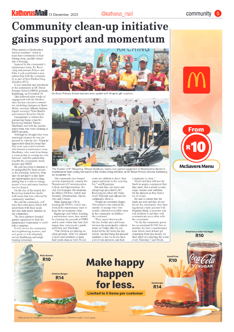 Kathorus Mail 13 December 2023 page 5