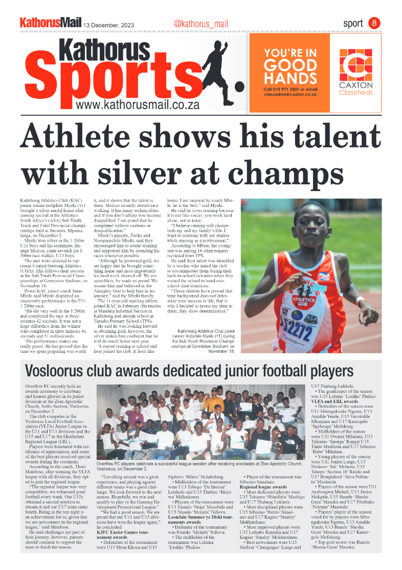 Kathorus Mail 13 December 2023 page 8