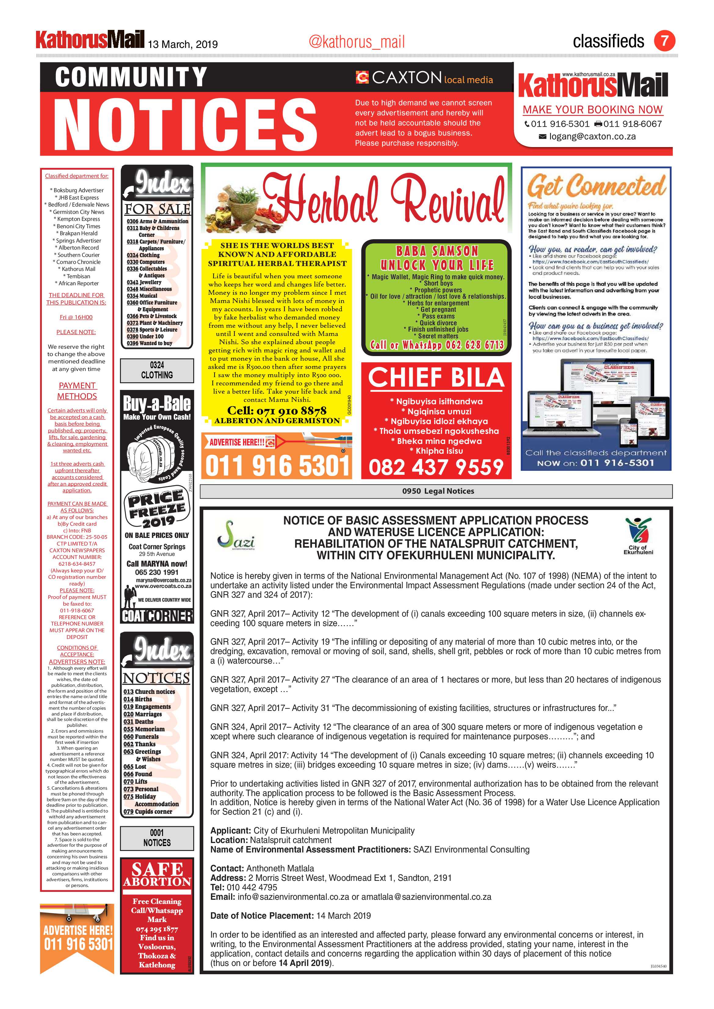 Kathorus Mail 13 March 2019 page 7