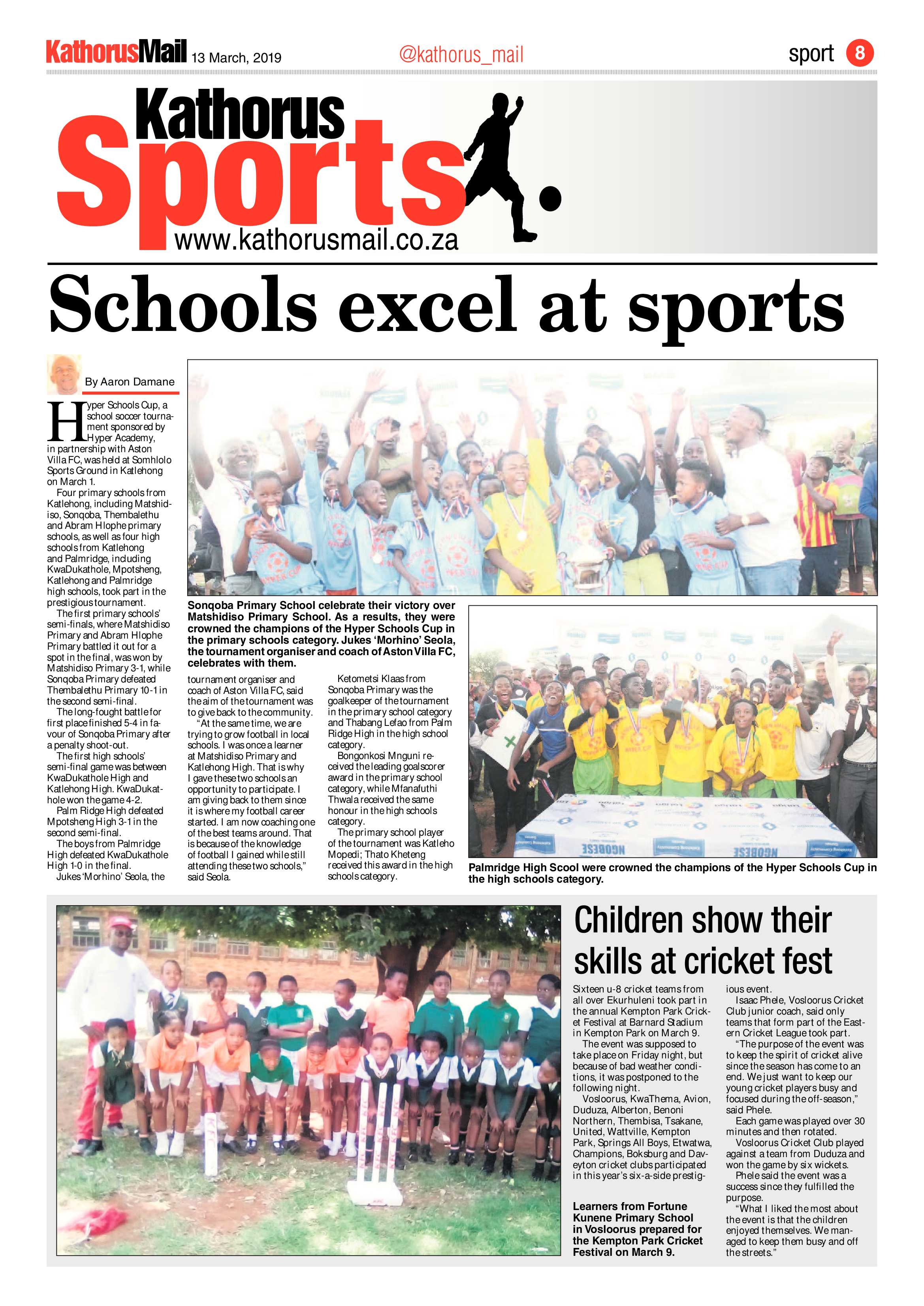 Kathorus Mail 13 March 2019 page 8