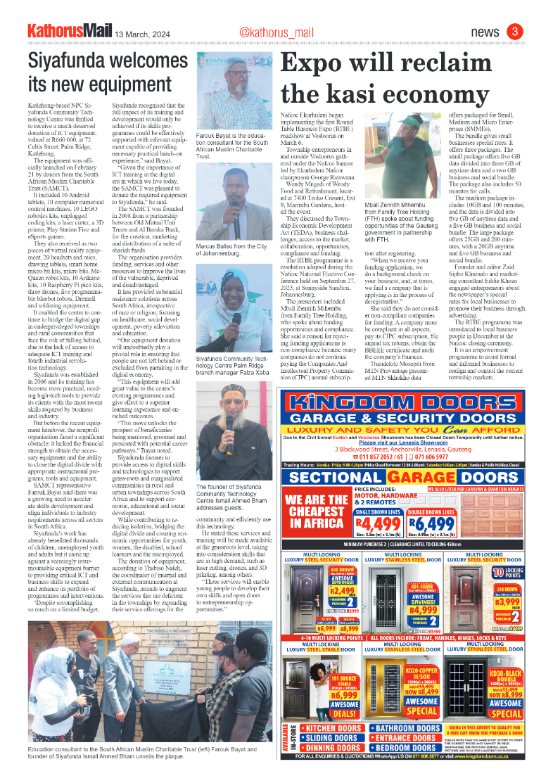 Kathorus Mail 13 March 2024 page 3
