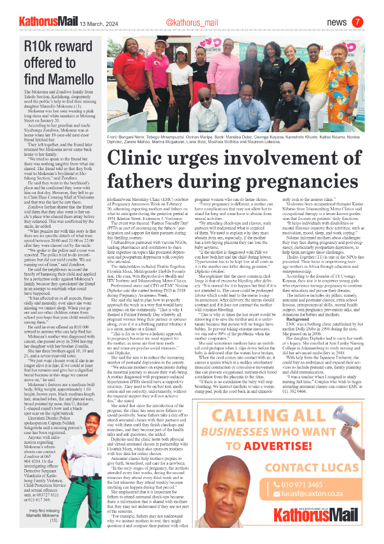 Kathorus Mail 13 March 2024 page 7