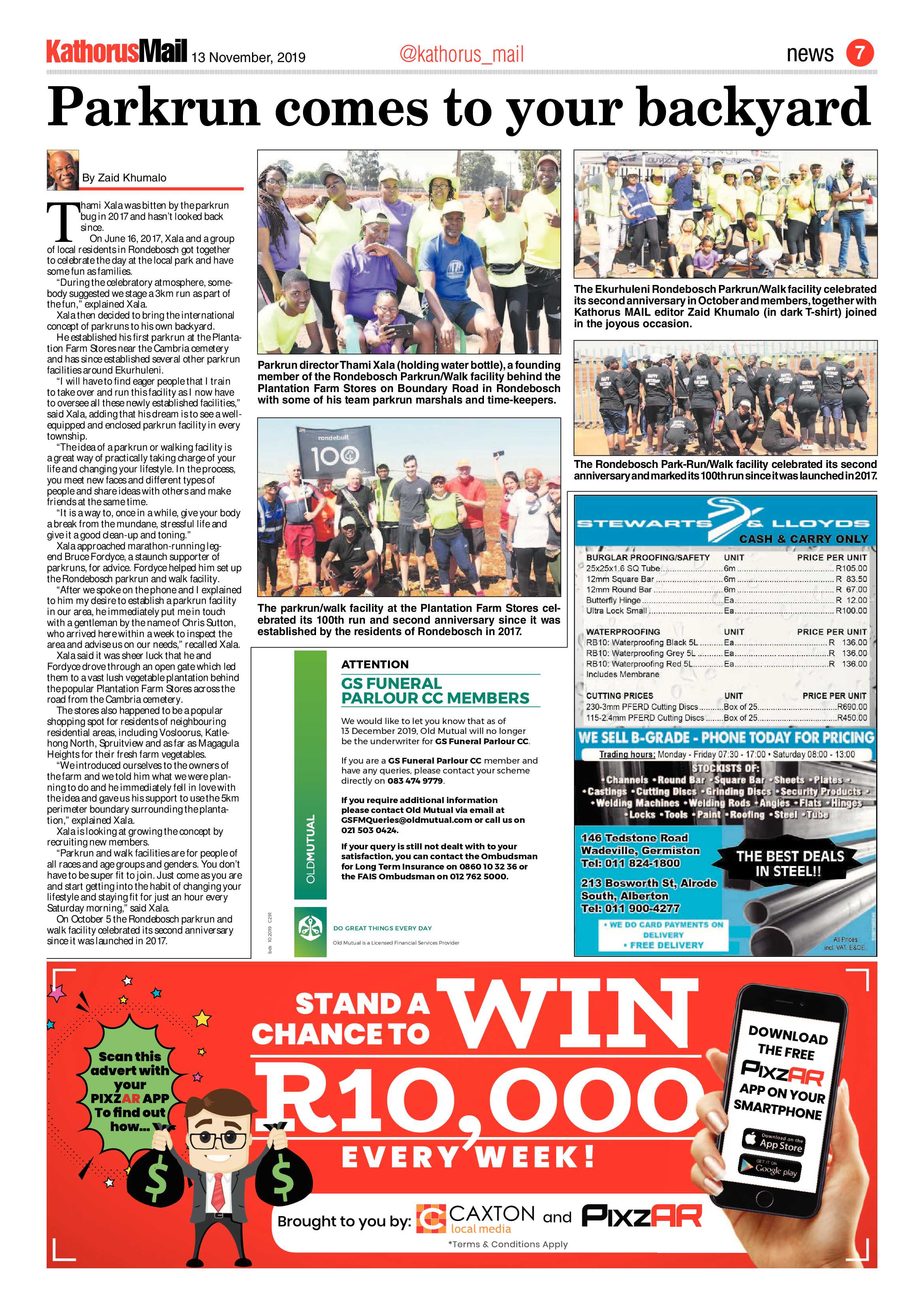 Kathorus Mail 13 November 2019 page 7