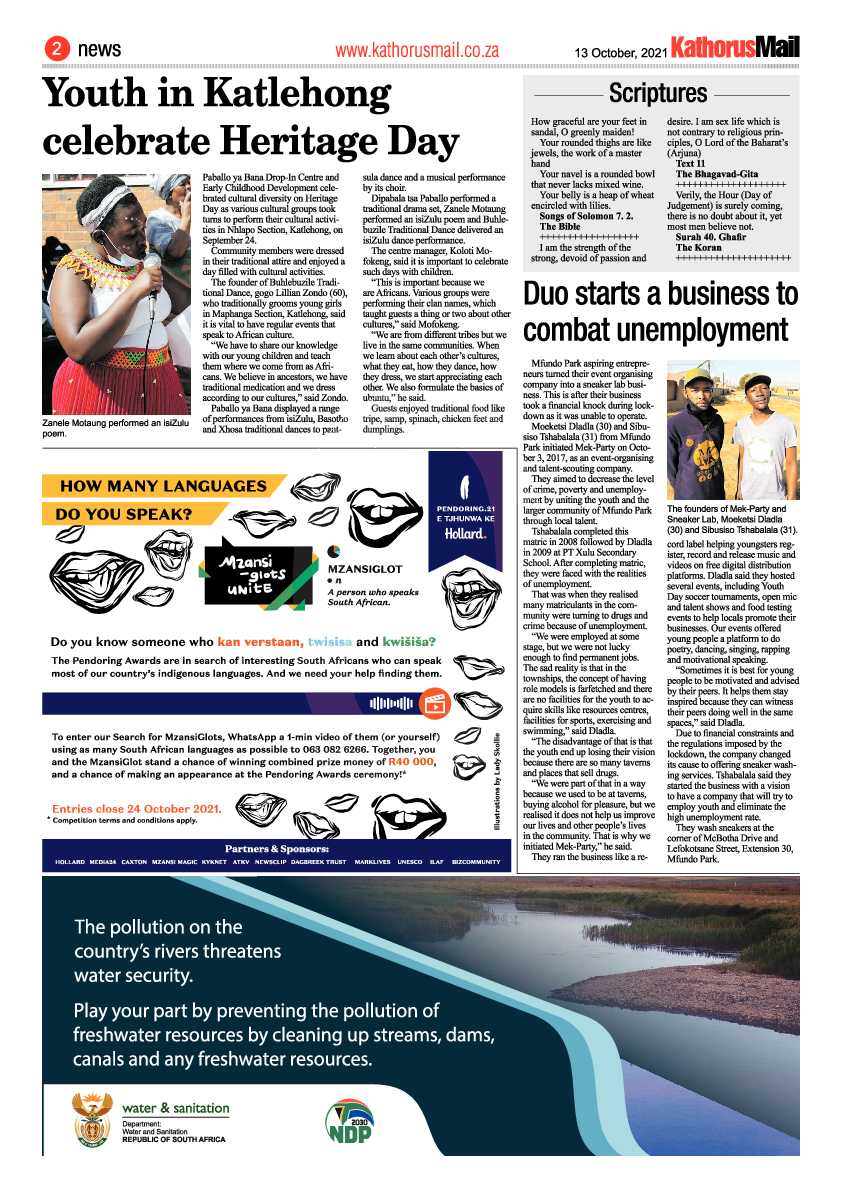 Kathorus Mail 13 October 2021 page 2