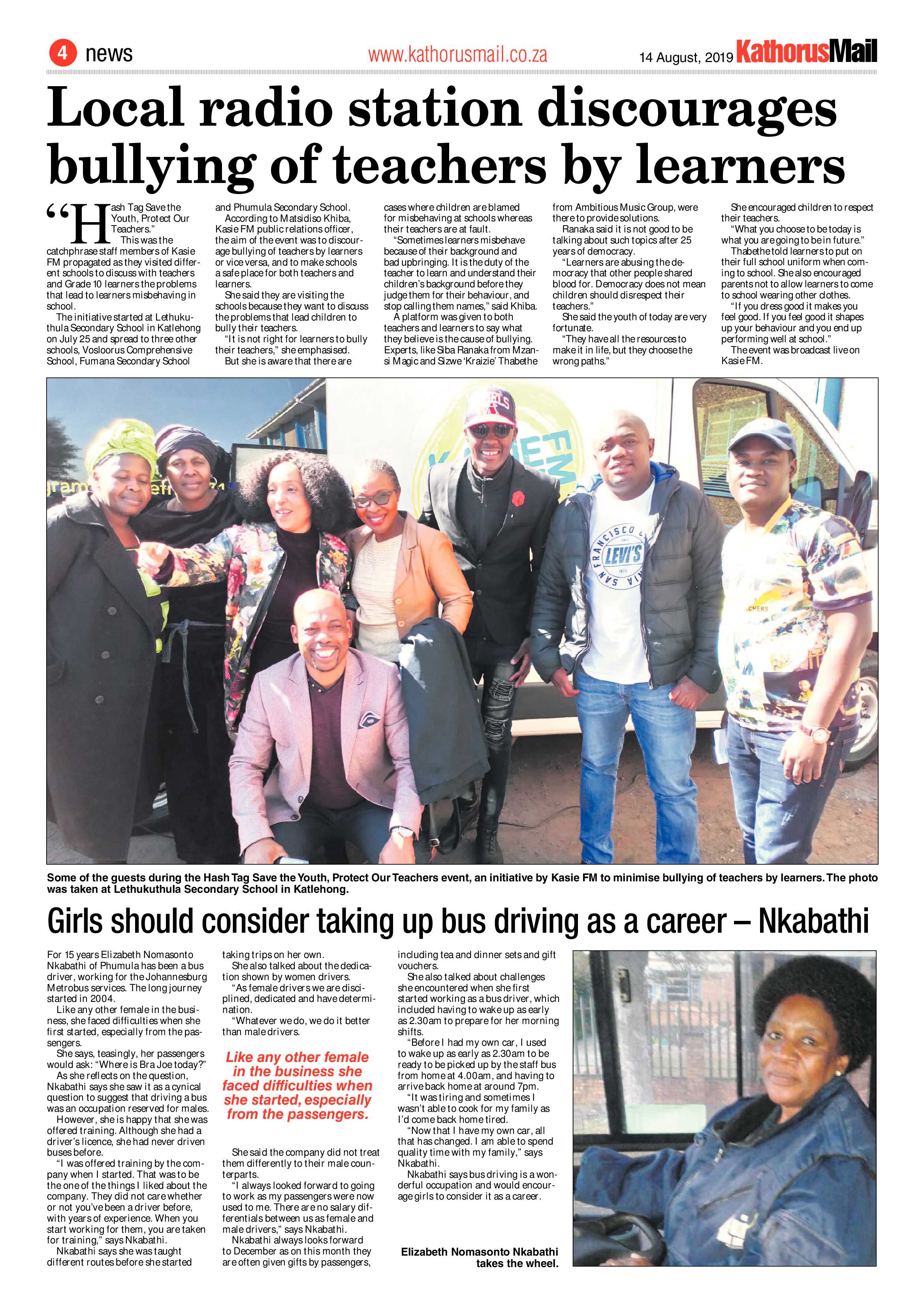 Kathorus Mail 14 August 2019 page 4