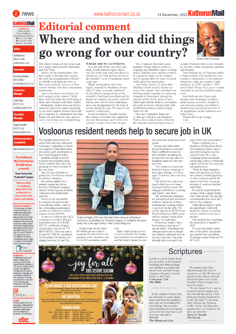 Kathorus Mail 14 Dec 2022 page 2